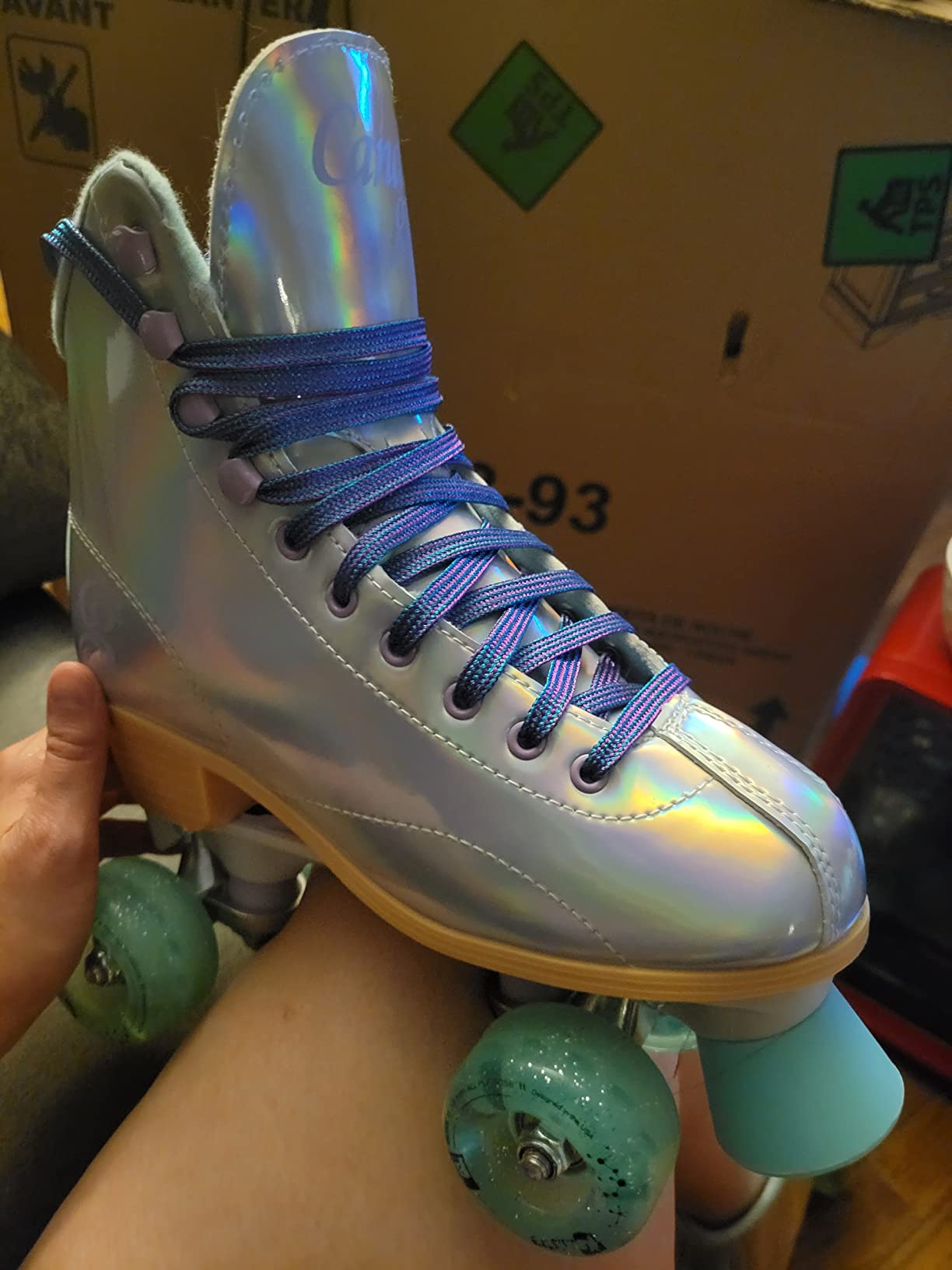 Candi GRL Sabina - Colorful Freestyle Roller Skates customer photo 1
