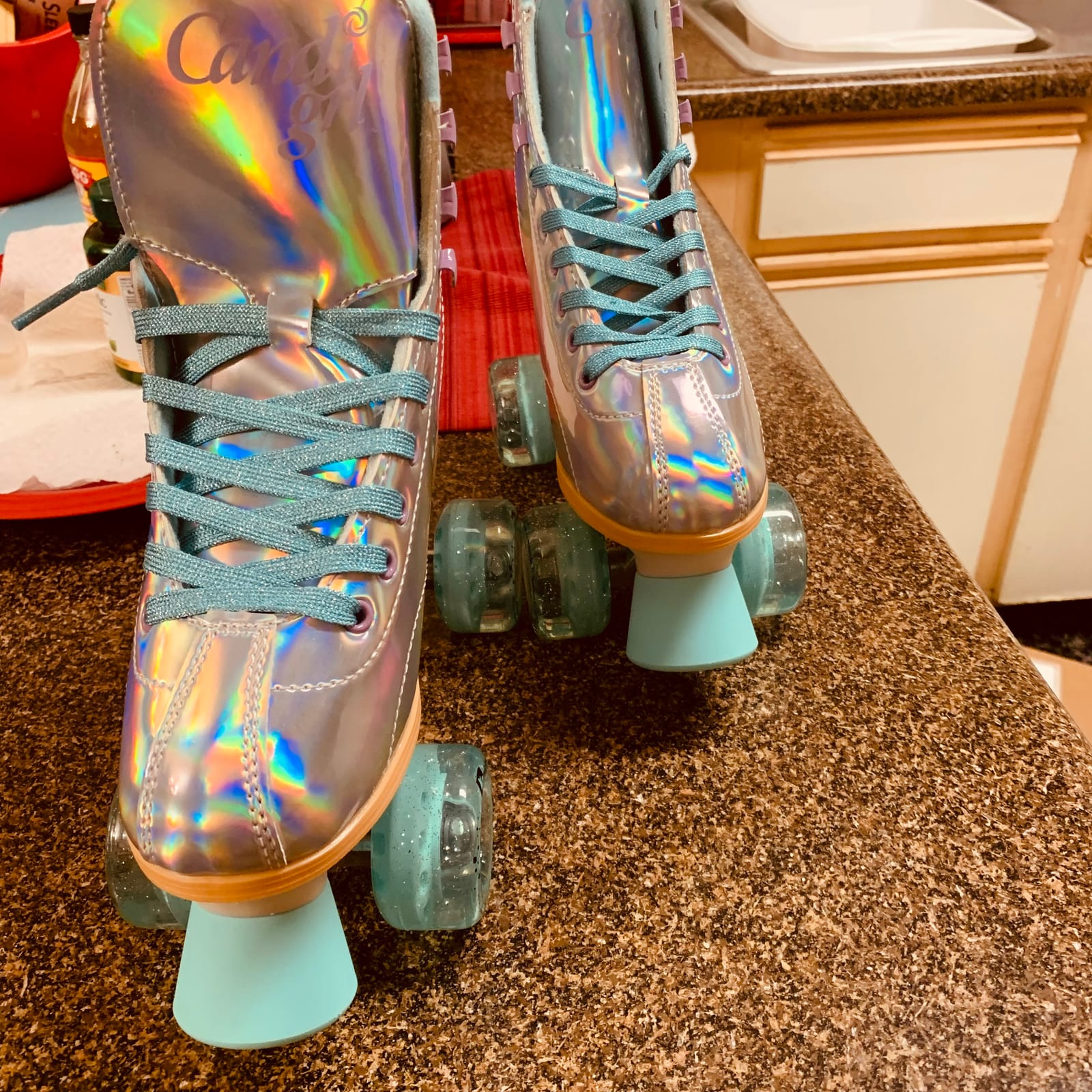Candi GRL Sabina - Colorful Freestyle Roller Skates customer photo 2