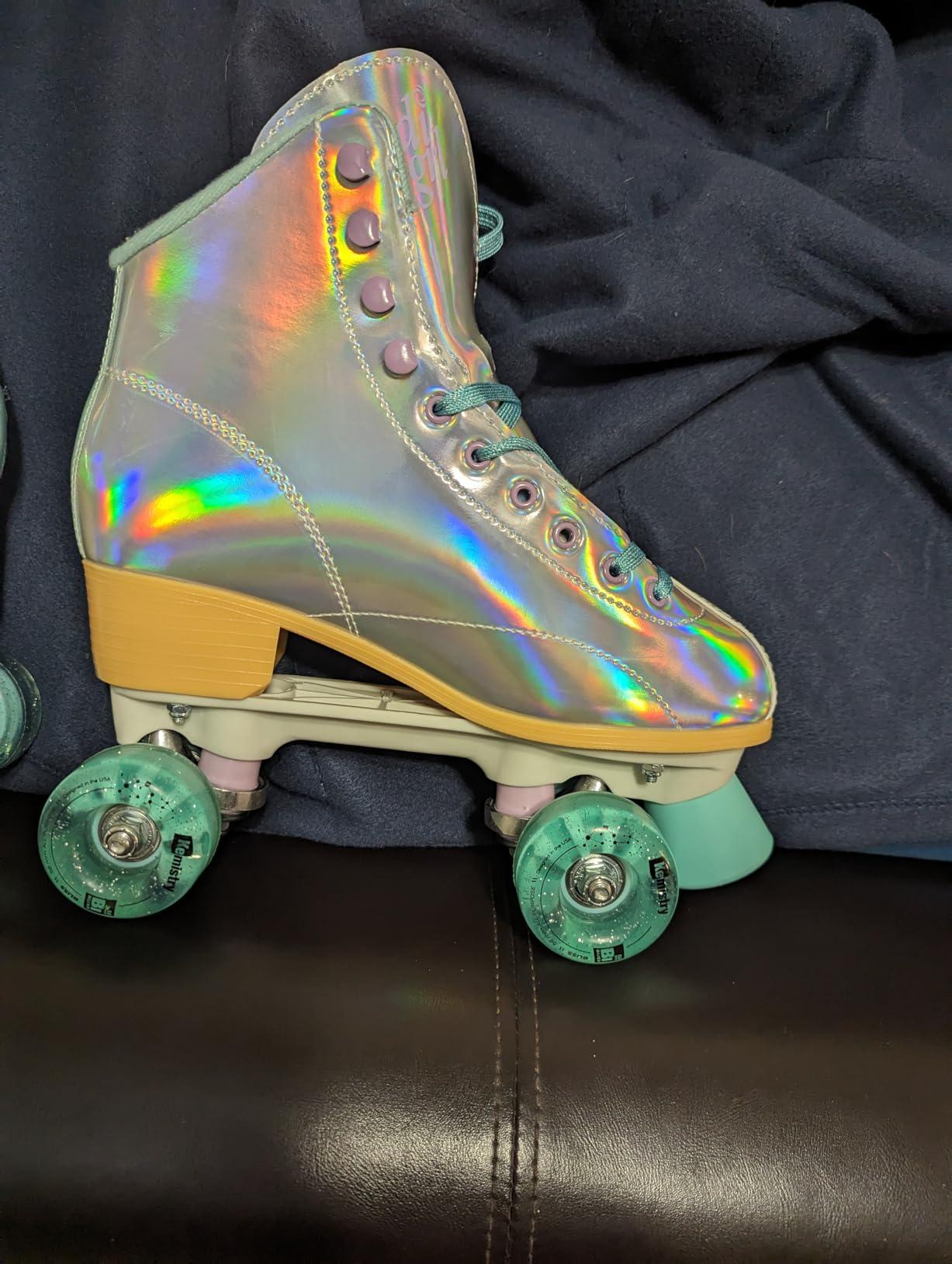 Candi GRL Sabina - Colorful Freestyle Roller Skates customer photo 1