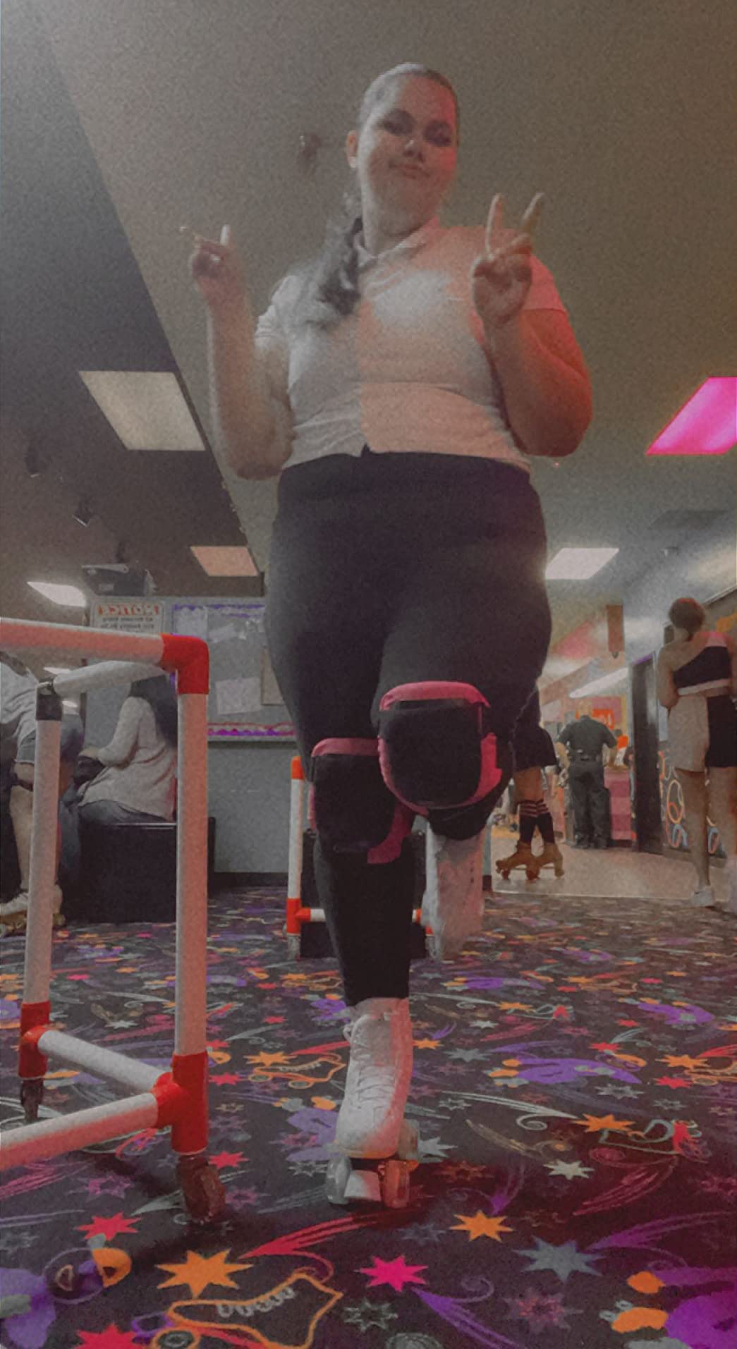Rollr GRL Lilly - Colorful Freestyle Roller Skates customer photo 1