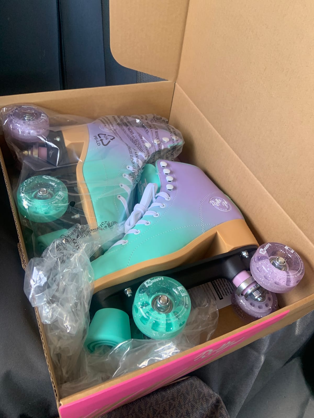 Rollr GRL Lilly - Colorful Freestyle Roller Skates customer photo 2