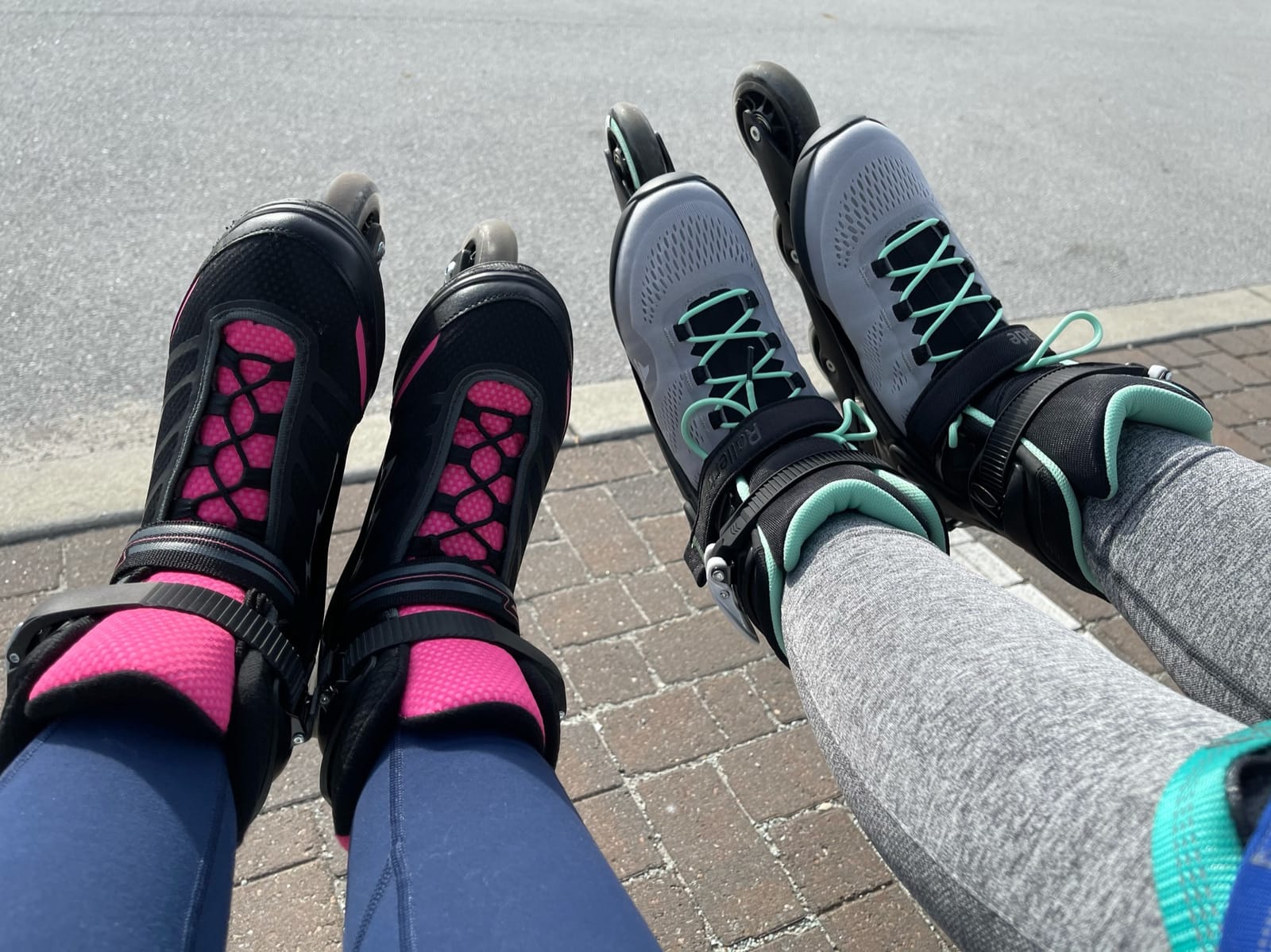 Rollerblade Macroblade 80 ABT Women's Adult Fitness Inline Skate, Glacier Grey/Mint, Performance Inline Skates customer photo 1