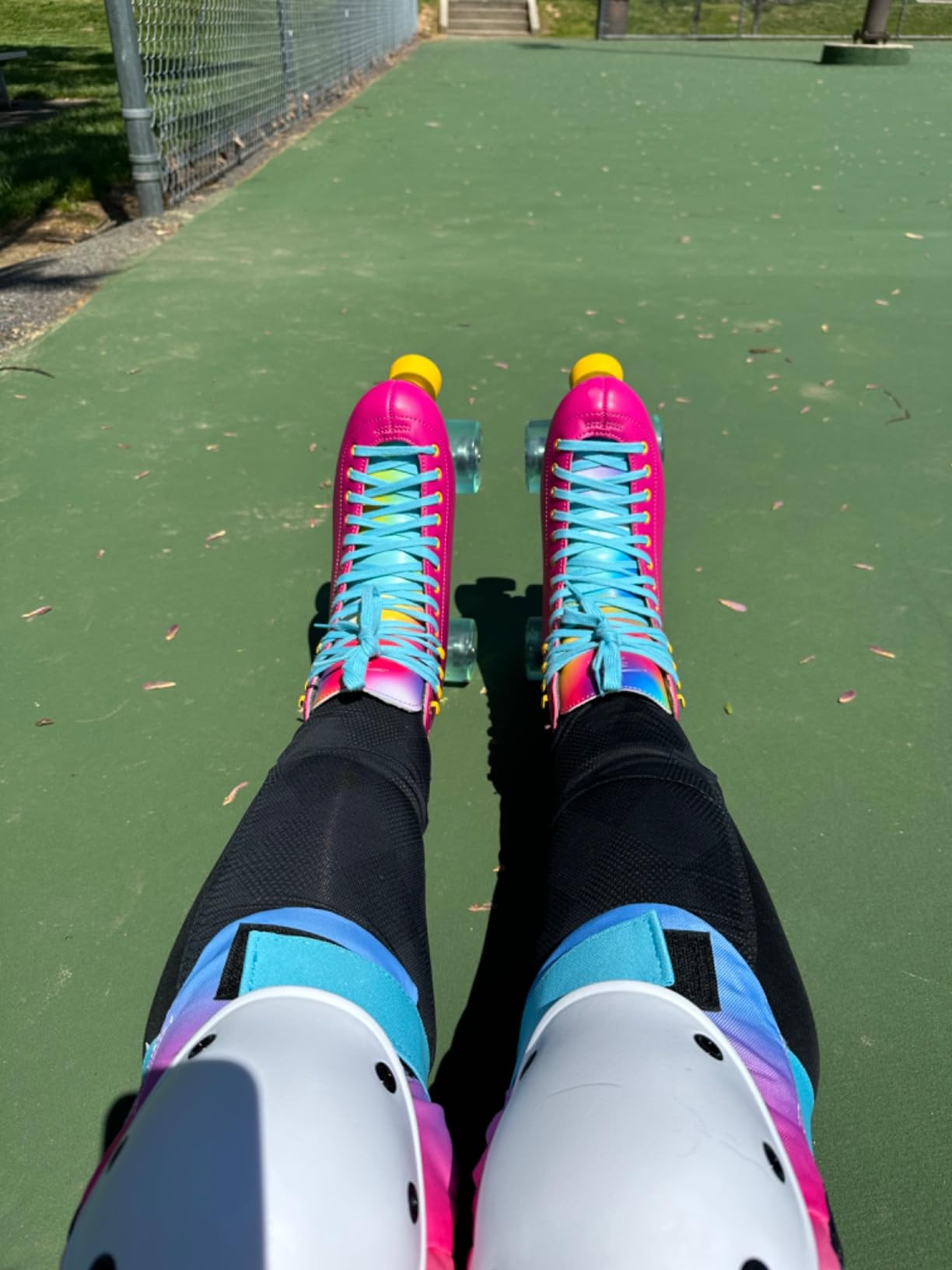 Riedell Orbit Roller Skate - Outdoor Womens Quad Roller Skate customer photo 1