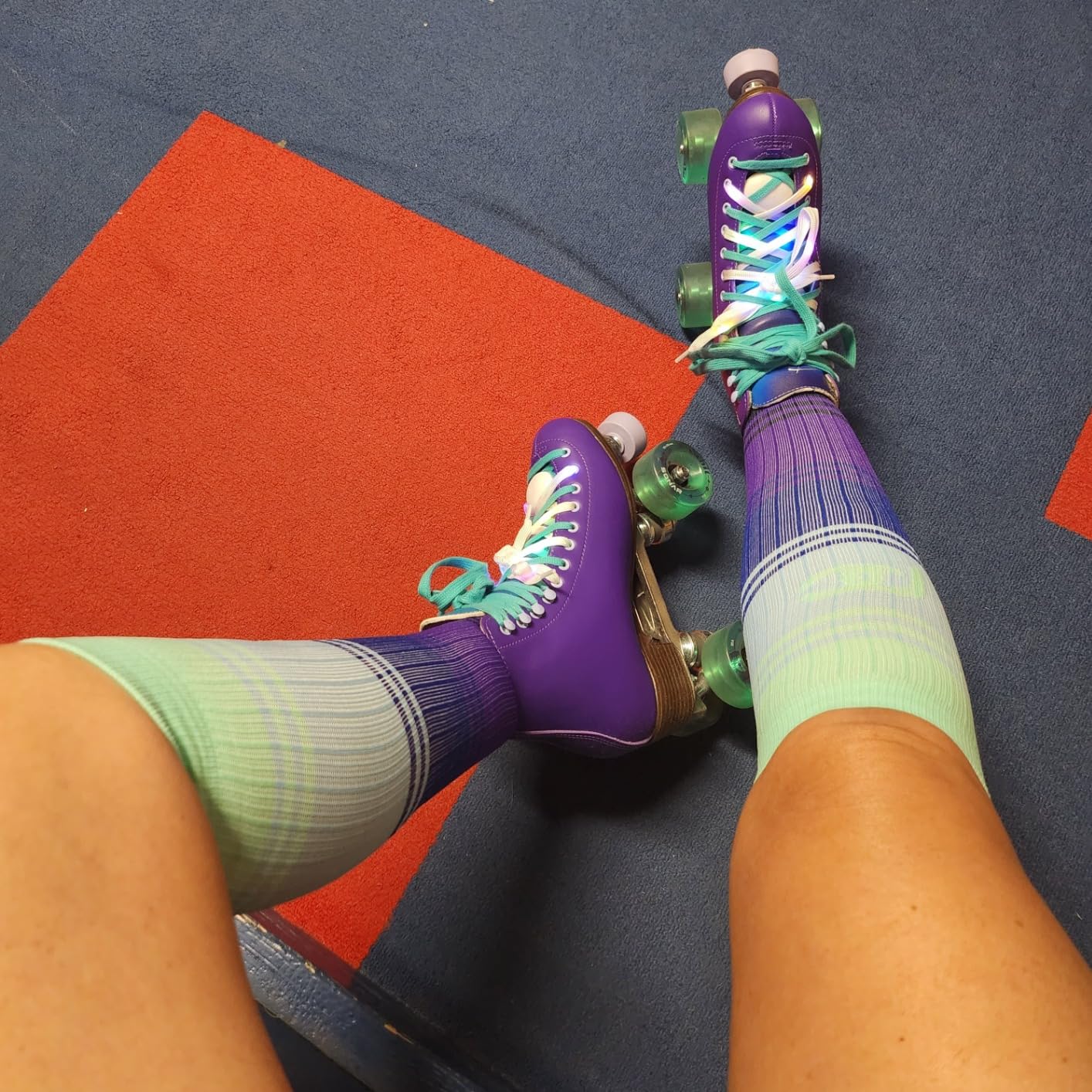 Riedell Orbit Roller Skate - Outdoor Womens Quad Roller Skate customer photo 2