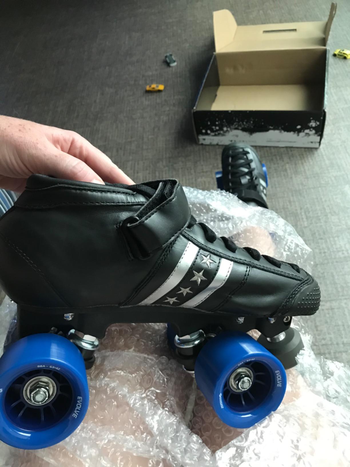 Bont Roller Skates - LowCut Quadstar Speed Skating - Roller Skates - Indoor and Outdoor - 100% Leather customer photo 2