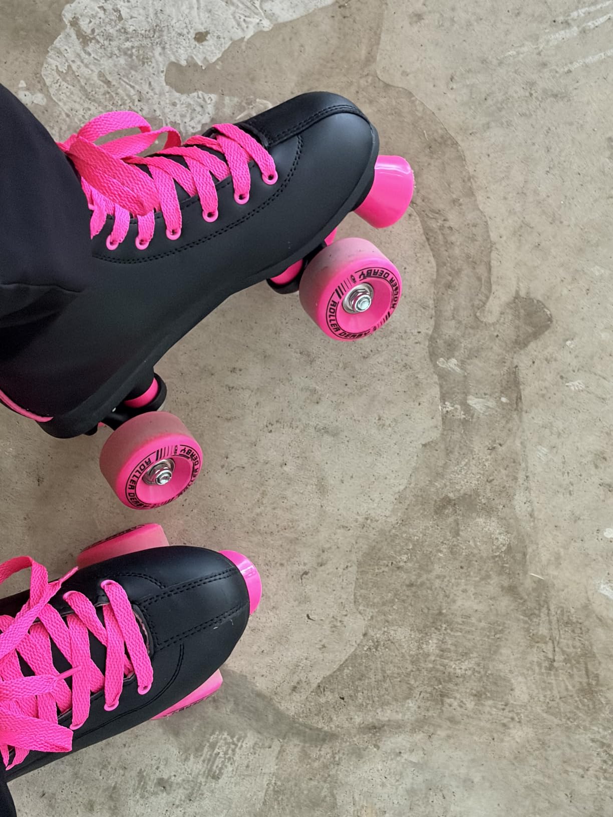 Roller Derby Roller Star 600 Women's Roller Skates - White/Mint - Size 09 customer photo 2