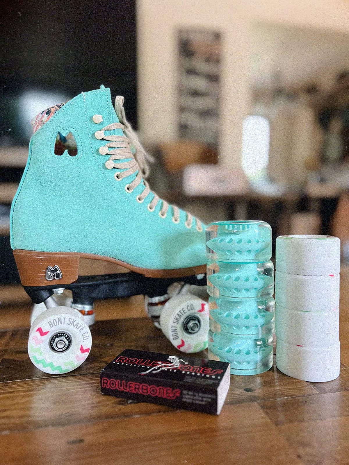 Bont Skates Glide Outdoor Roller Skate Wheels - 78A, 57x32mm customer photo 1