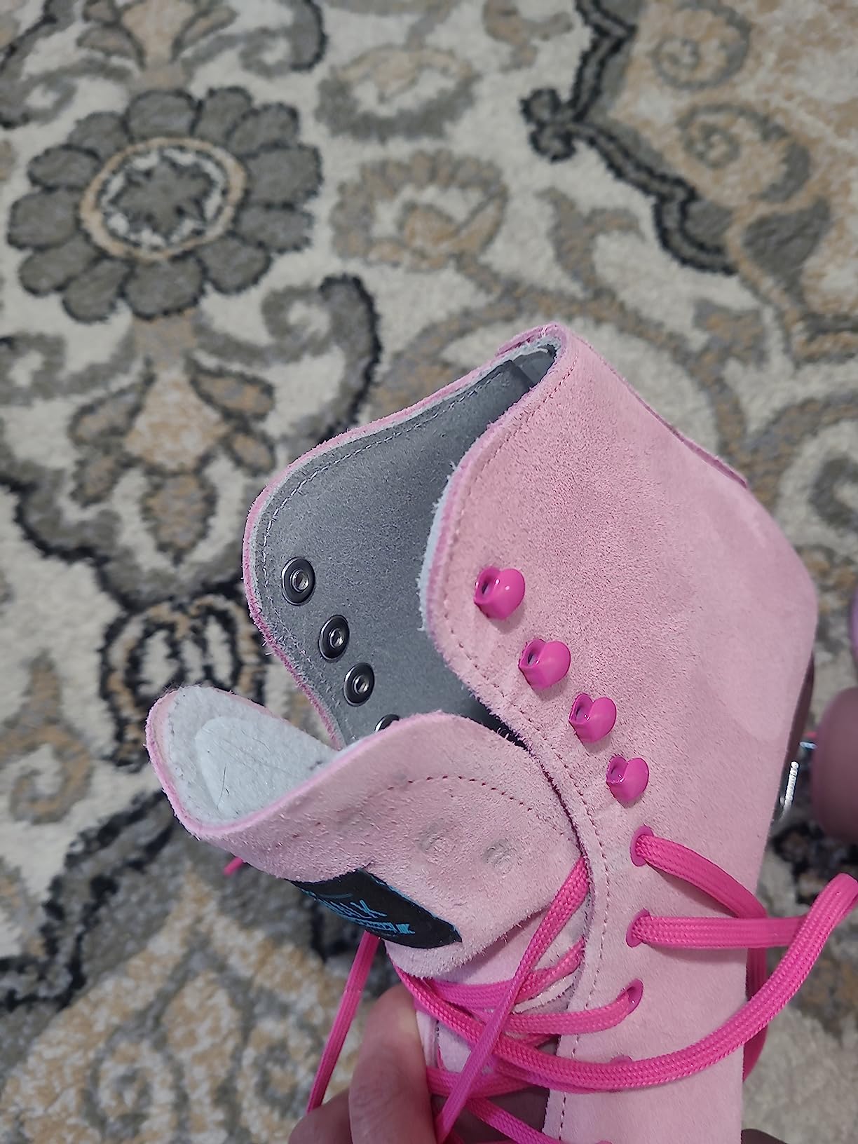 Sure-Grip Boardwalk Unisex Outdoor Roller Skates, Leather Boots, 82A Wheels customer photo 1