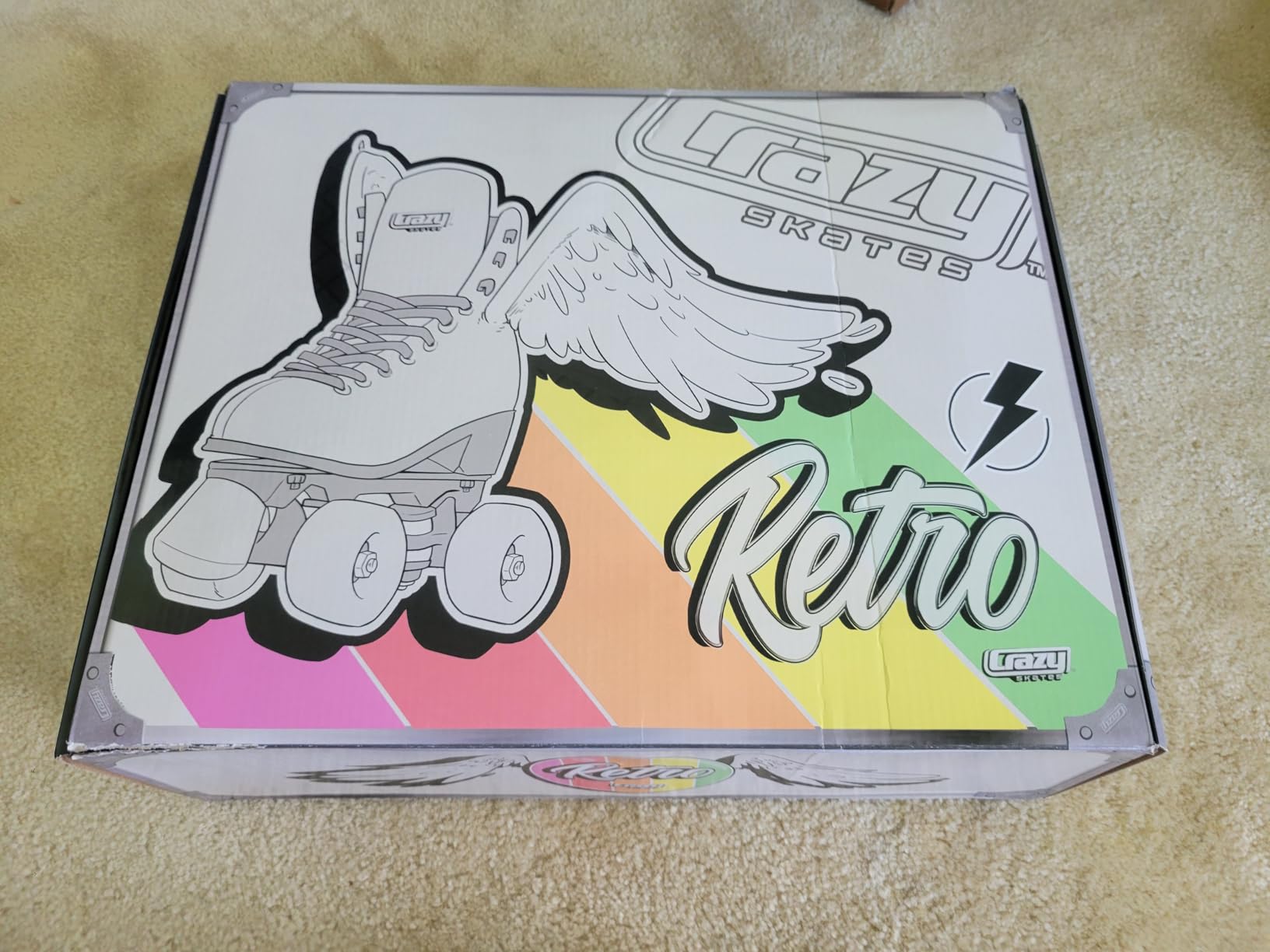 Retro Roller Skates | Adjustable or Fixed Sizes | Classic Quad Skates for Men, Women and Girls customer photo 1