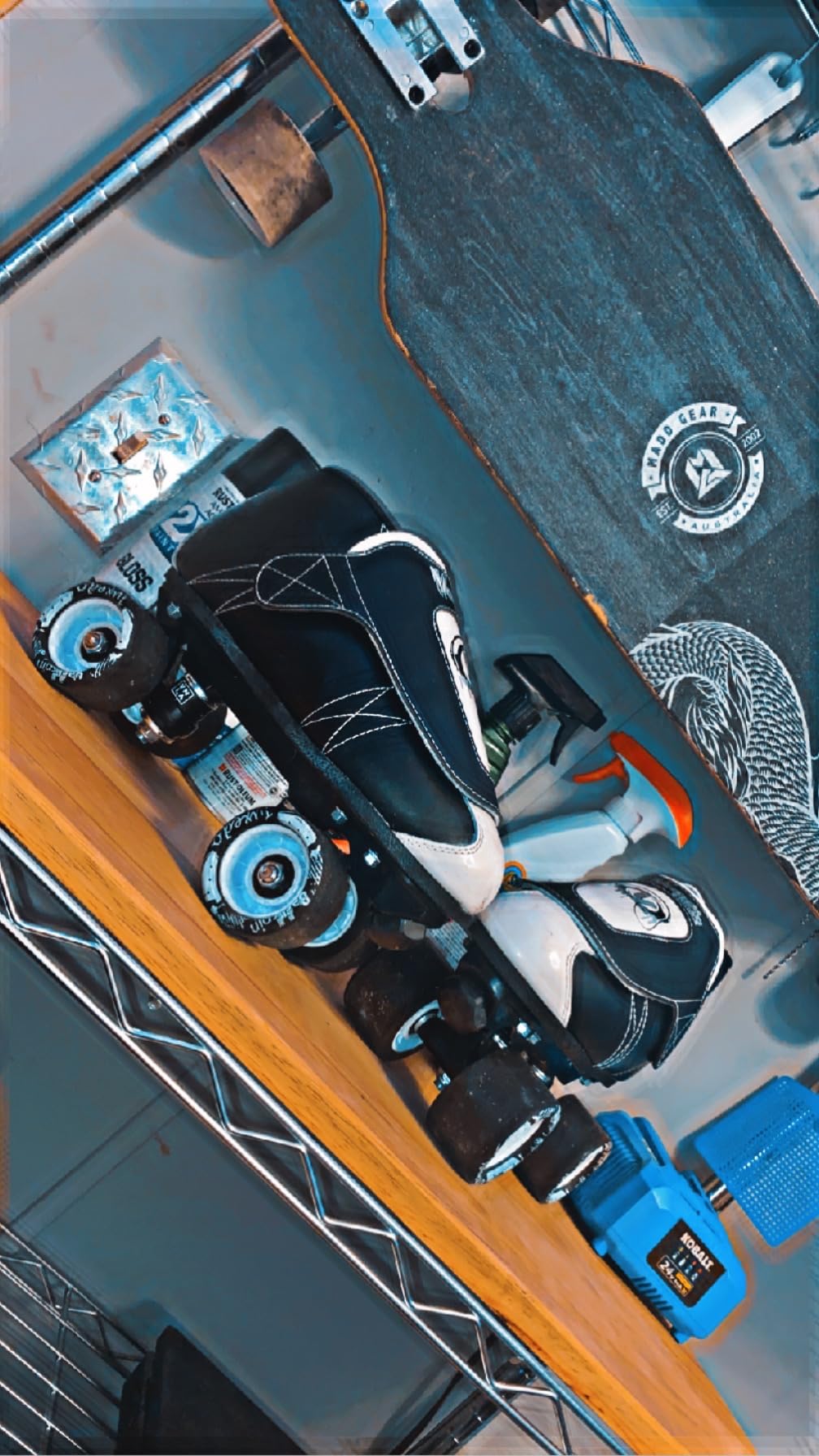 VNLA Junior Tuxedo Jam Skates - Indoor Roller Skates for Tricks | Jam & Speed Skating - ABEC-9 bearings - Adjustable Toe Stops customer photo 2