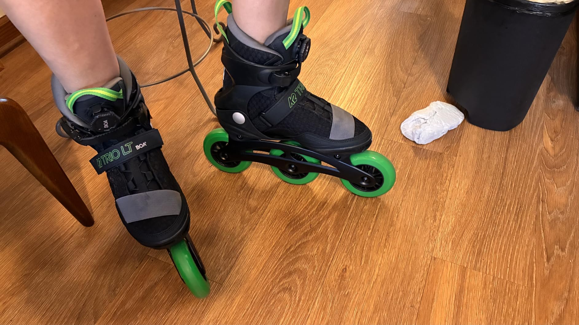 K2 Trio LT 100 BOA Mens Urban Inline Skates customer photo 1