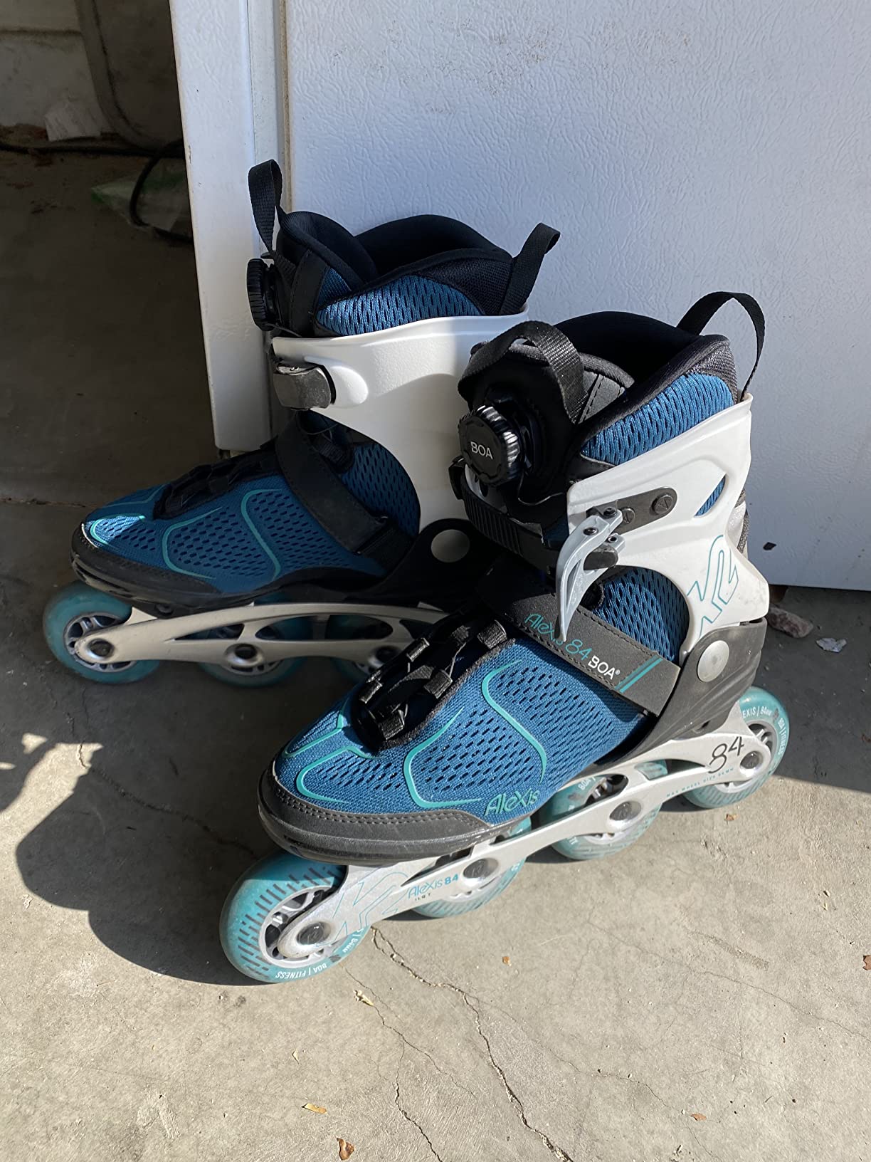 K2 Alexis 84 BOA Teal Womens Inline Skates customer photo 1