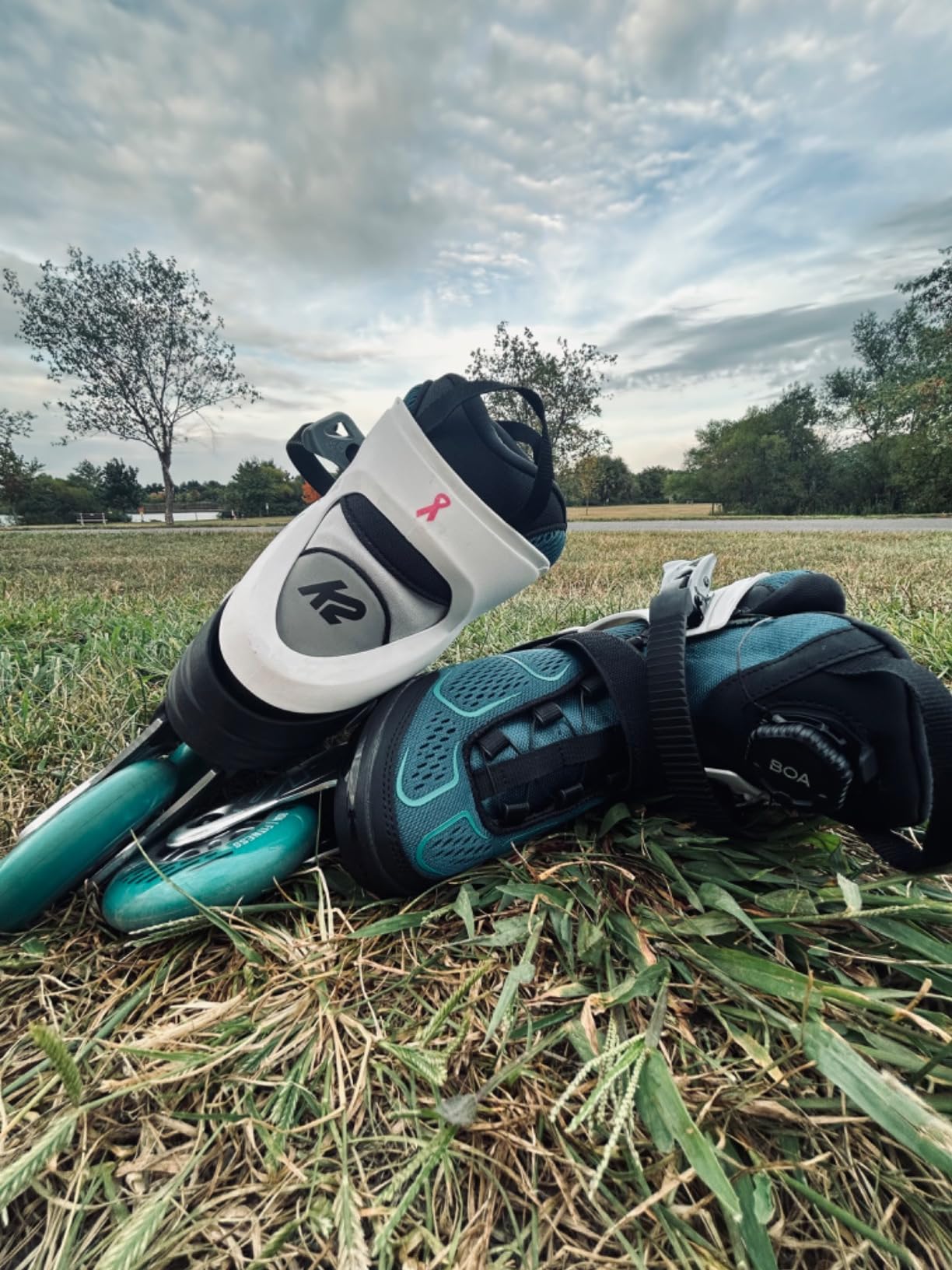 K2 Alexis 84 BOA Teal Womens Inline Skates customer photo 2