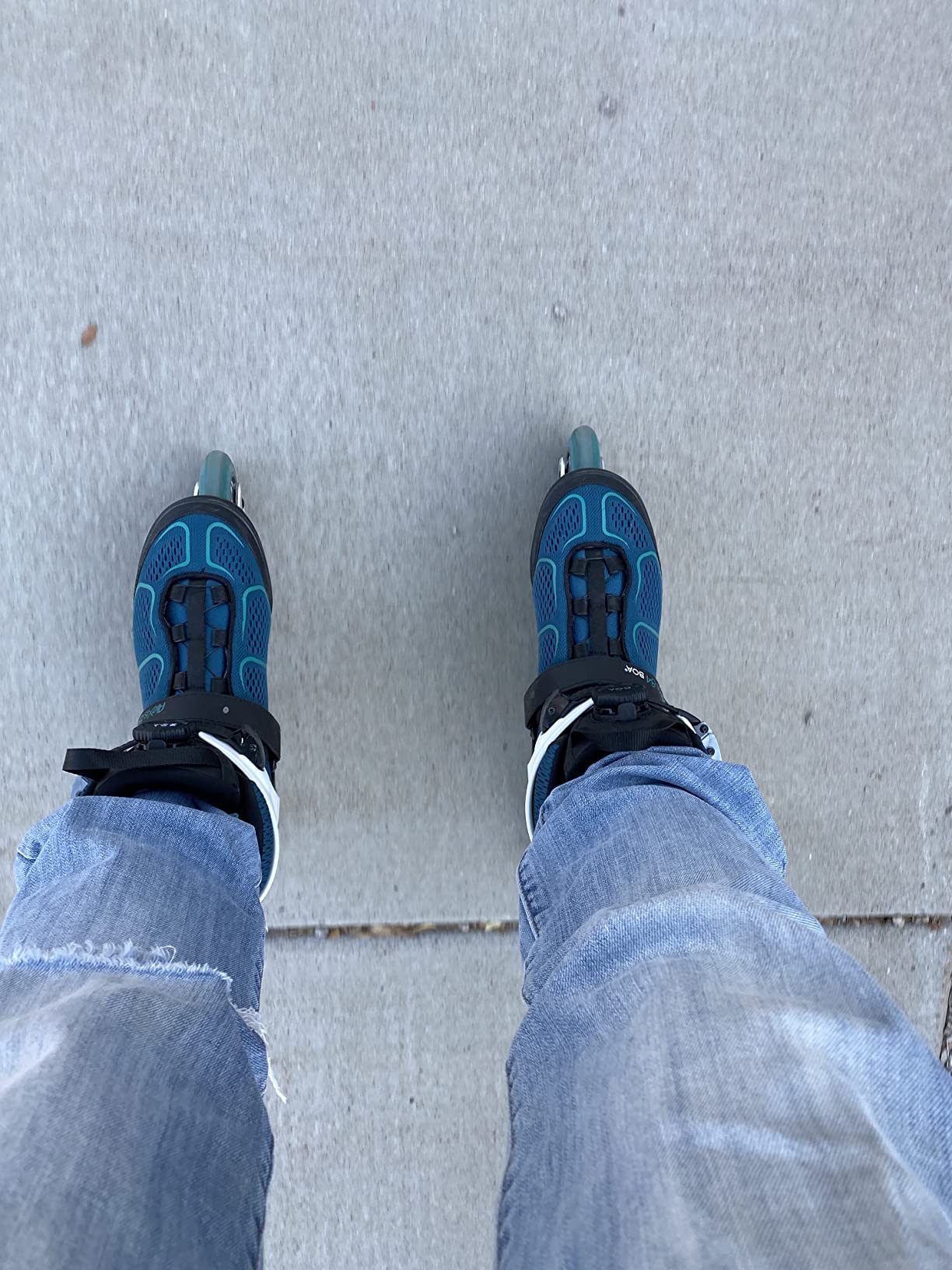 K2 Alexis 84 Boa Teal Womens Inline Skates customer photo 2