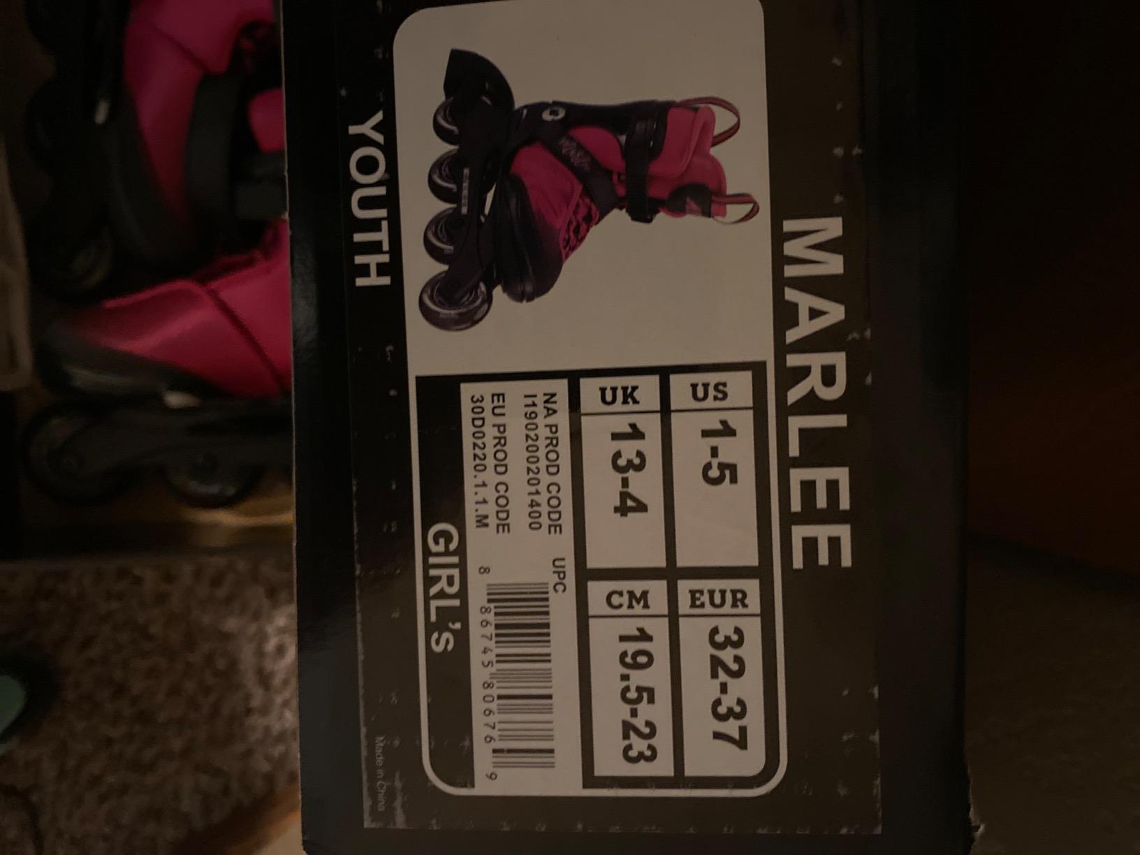 K2 Marlee Girls Adjustable Inline Skates customer photo 1