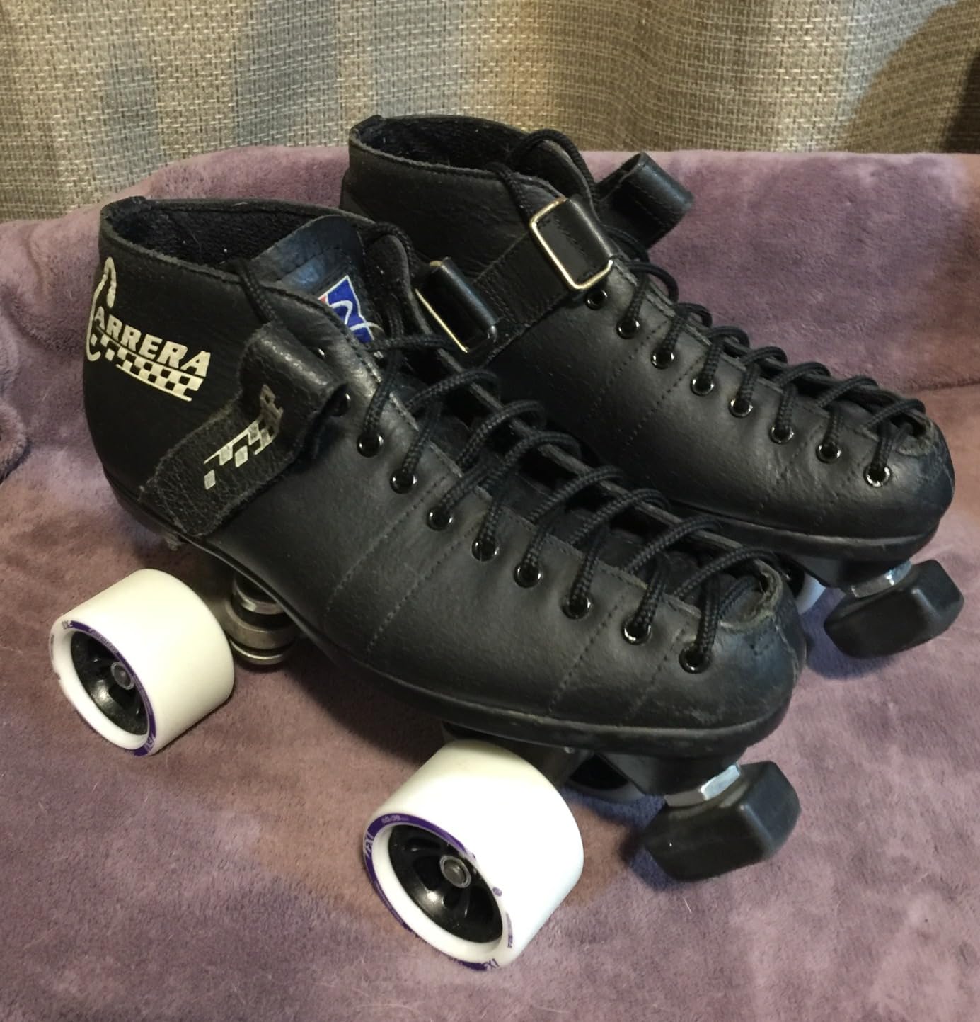 Bont FX1 Roller Skate Wheels with 688 Mini Bearings - Derby and Indoor Speed Quad Skating - Pack of 8 with bearings customer photo 2