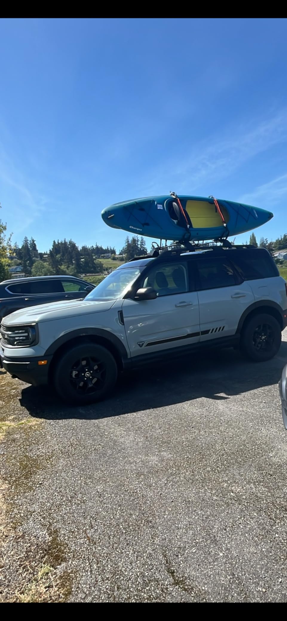 PIRIPARA Kayak Roof Rack 2 Pairs J-Bar Carrier Holder for Canoe, SUV, Cars, Truck, Surf Ski, Car Top Mount Racks for Trip, Set of 4 customer photo 2