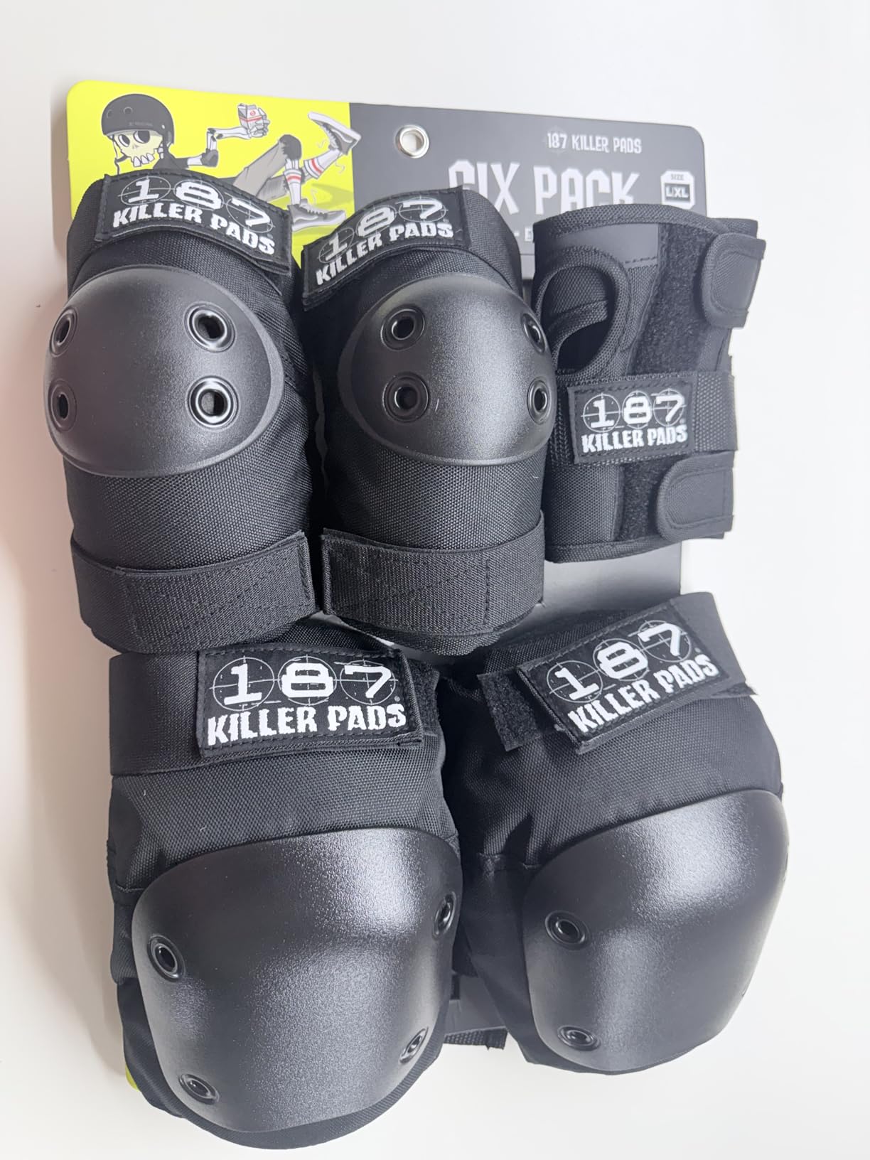 187 Killer Pads Six Pack Pad Set, Protective Gear for Elbows, Knees, and Wrists customer photo 2