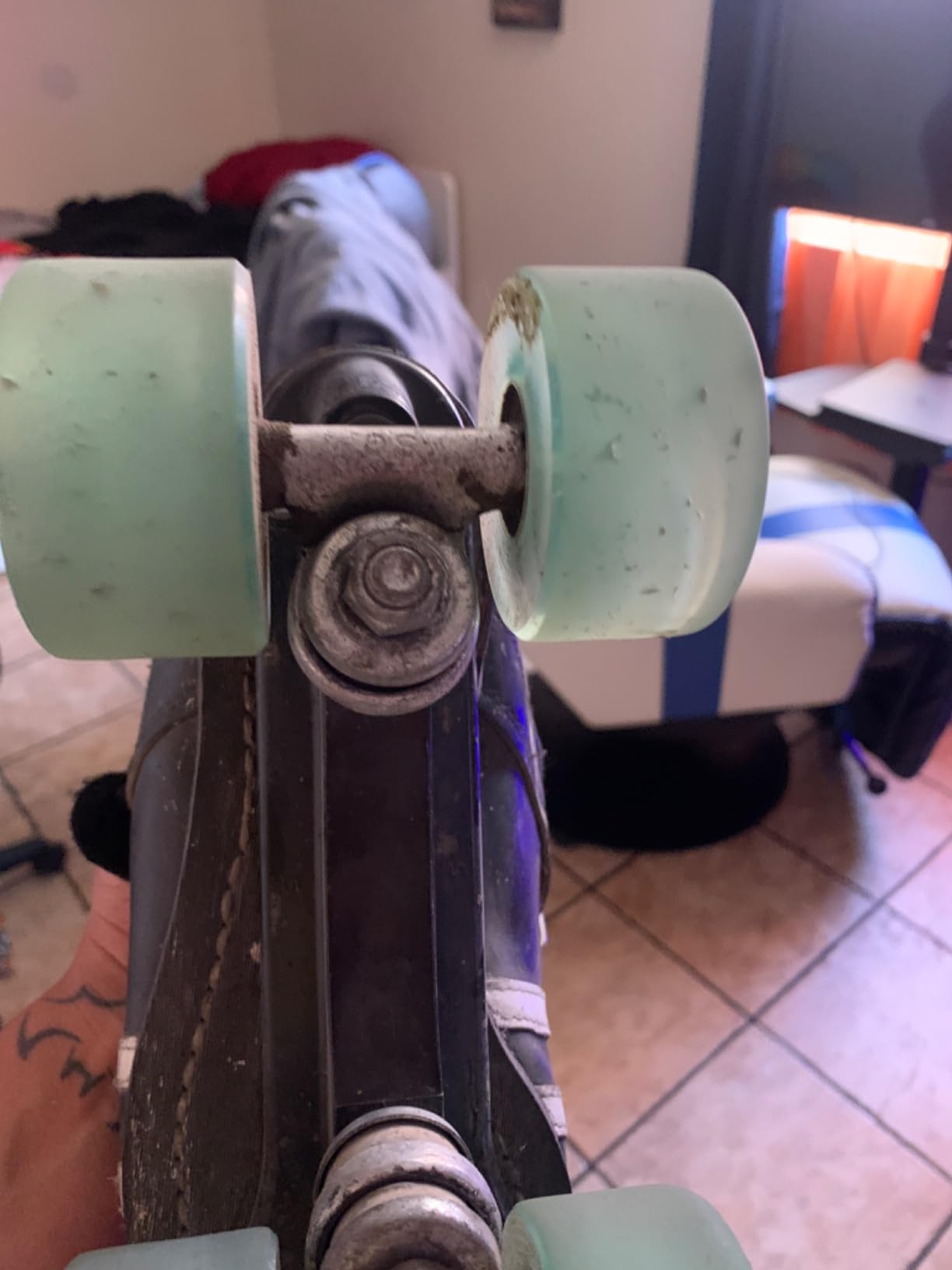 Atom Pulse Outdoor Roller Skate Wheels customer photo 2