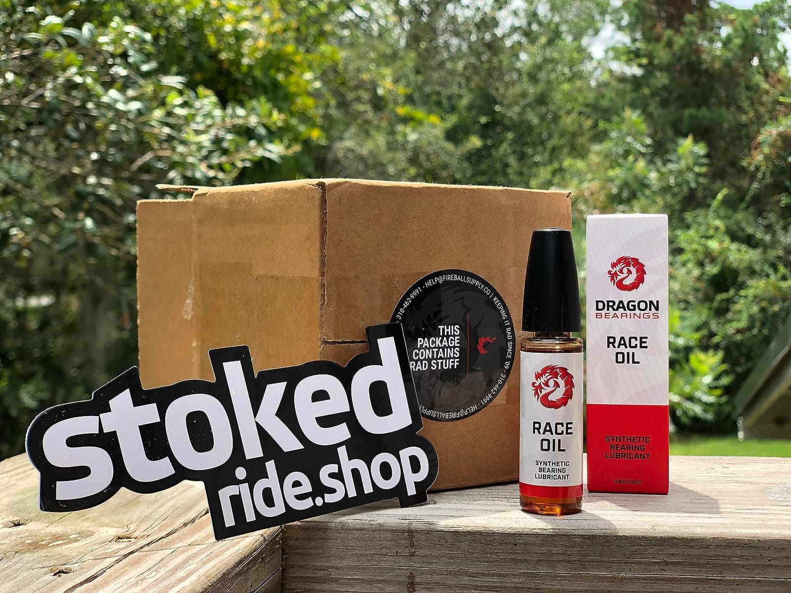 Fireball Dragon Bearing Lube for Skateboards - Longboard Bearing Lubricant - Inline Skate Lube customer photo 1