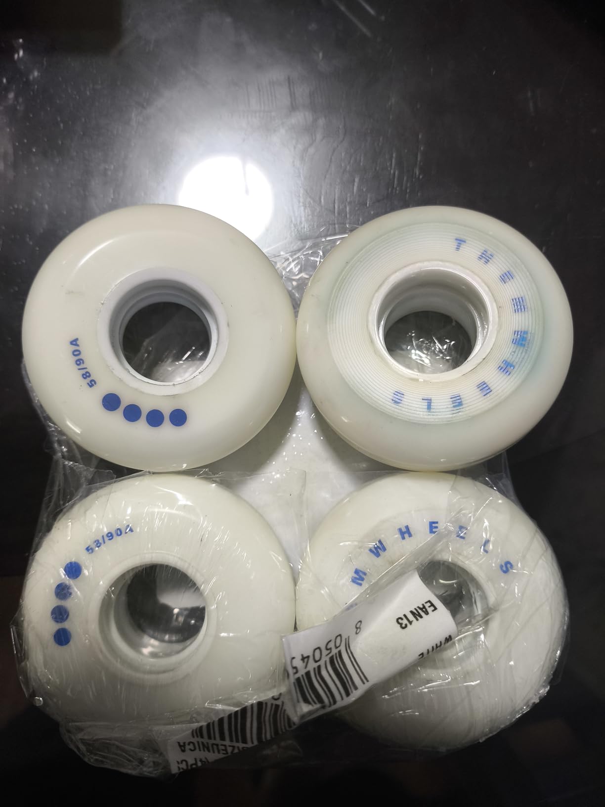 Rollerblade Hydrogen Blank Wheels 60mm, 4 Pack customer photo 1