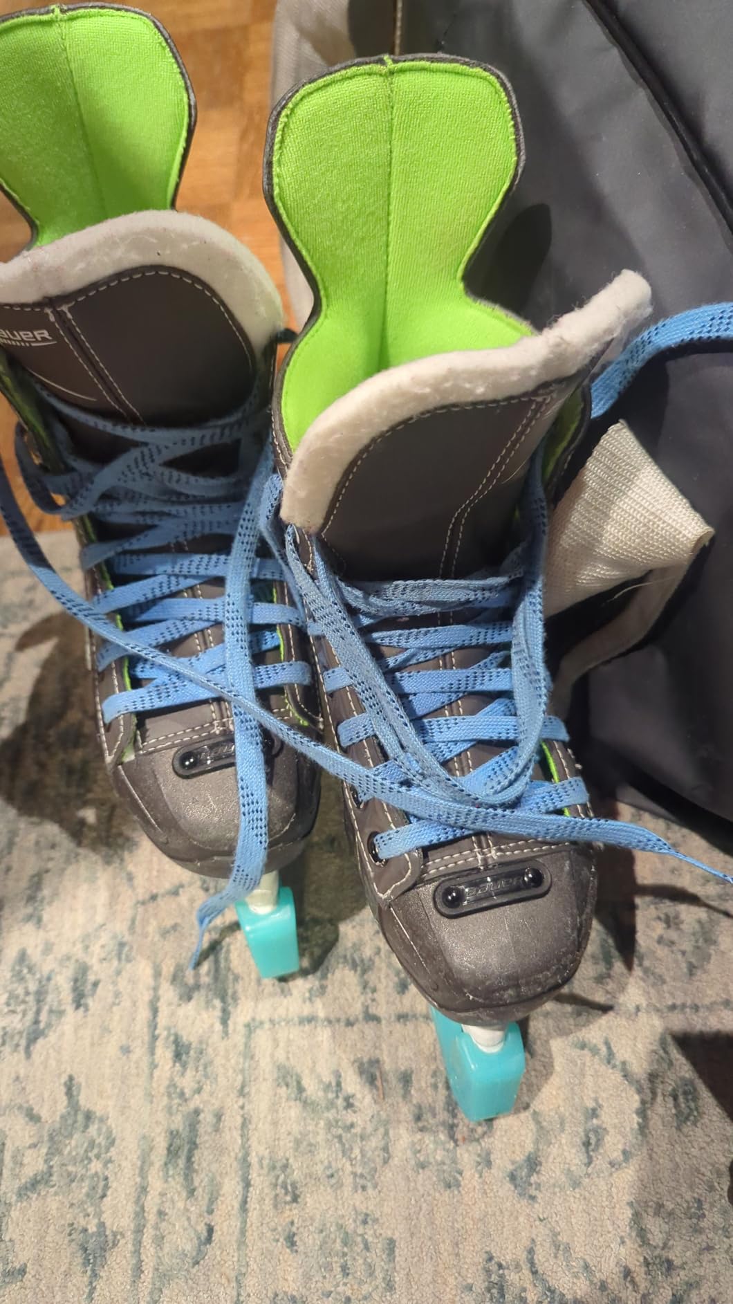 Winnwell Waxed Hockey Skate Laces - Ice Hockey & Roller Blade Skates Laces customer photo 1