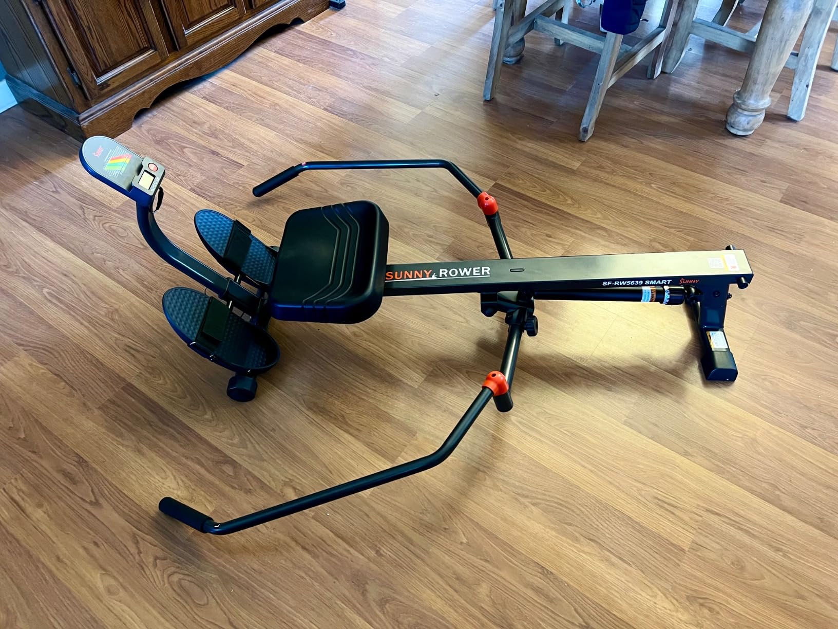 Sunny Health & Fitness Smart Full Motion Rower customer photo 1