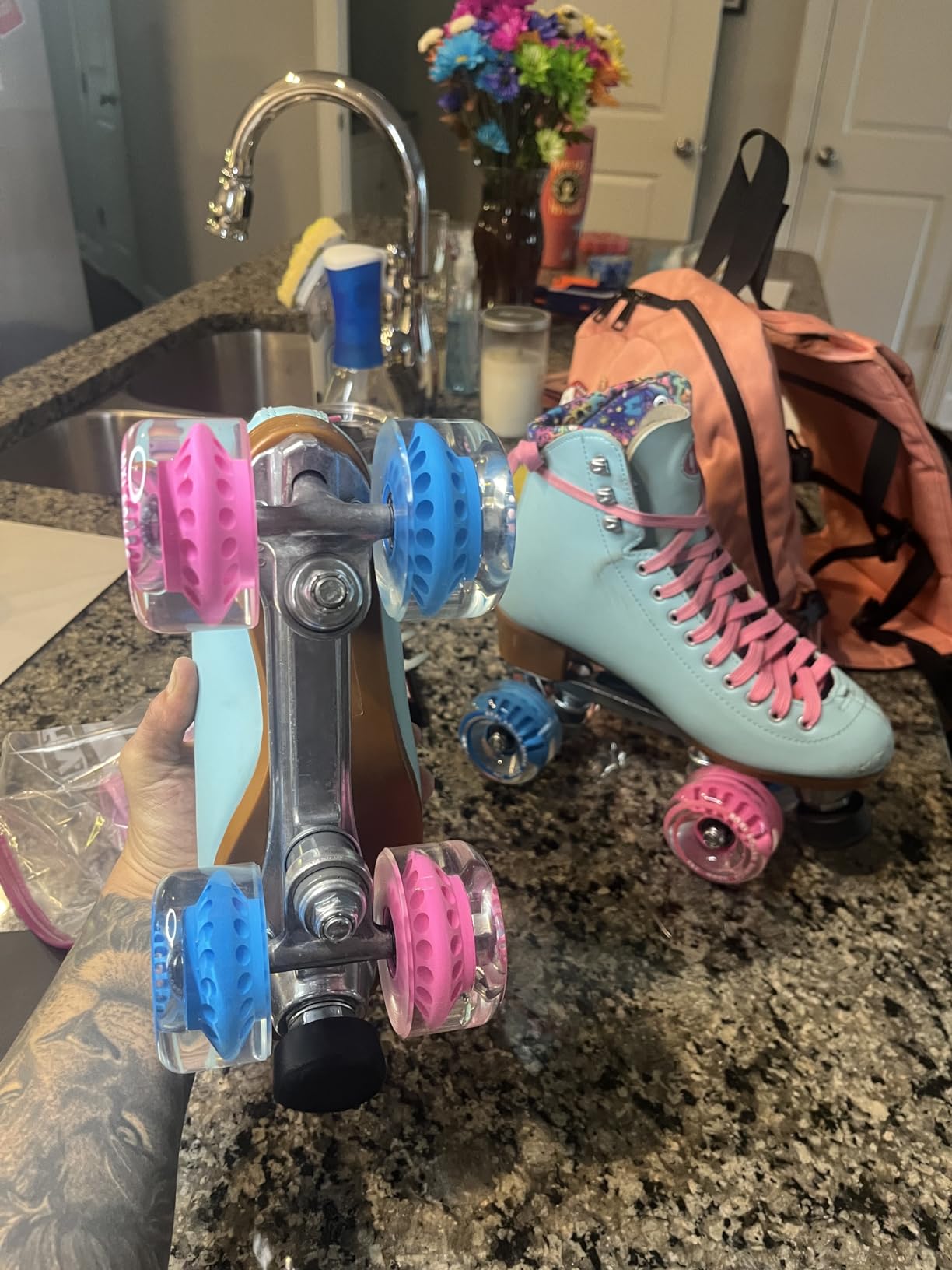 Moxi Classic - Outdoor Roller Skate Wheels - 4 Pack 78A Wheels customer photo 1
