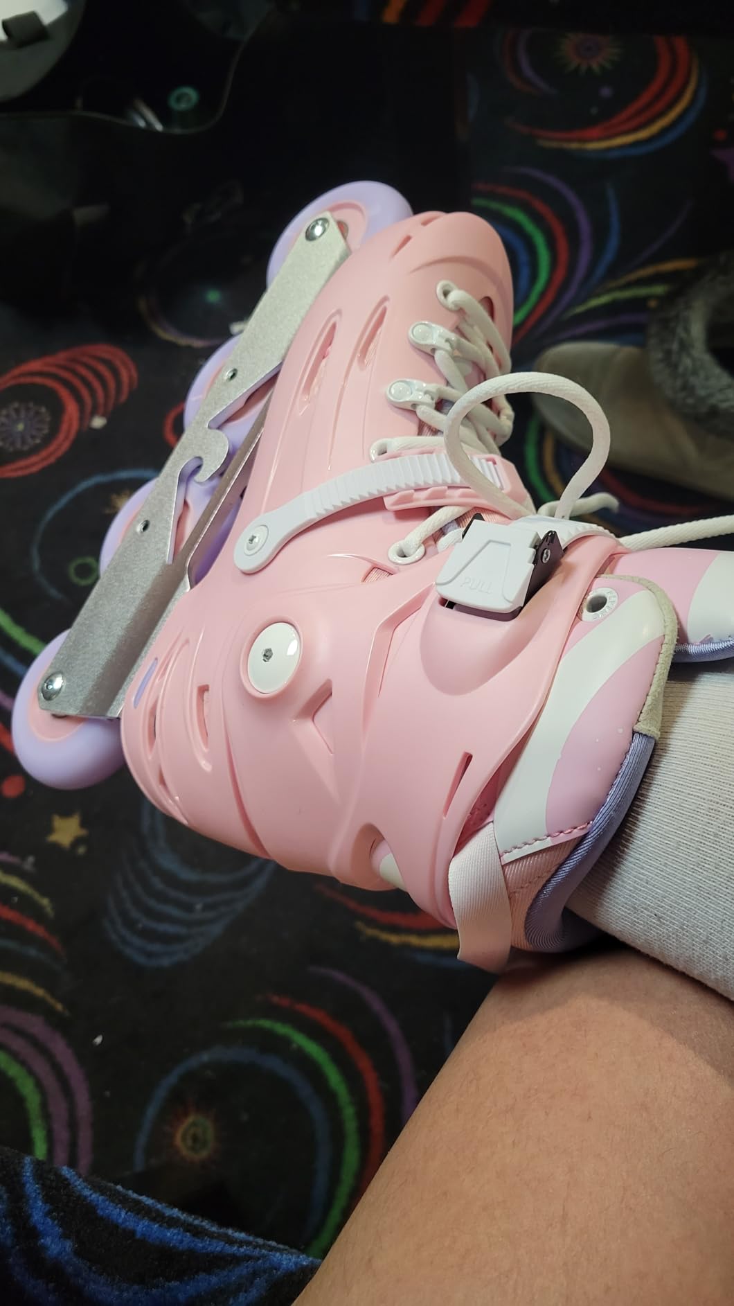 FlyingEagle F5S+ Eclipse Pro Unisex Inline Roller Skates, 11 Size Options | Rockerable Axles, CNC Aluminum Frame, Hard Shell Boot, 80mm 85A Wheels, ABEC-7 Bearings, Neoprene Comfort Liner customer photo 1