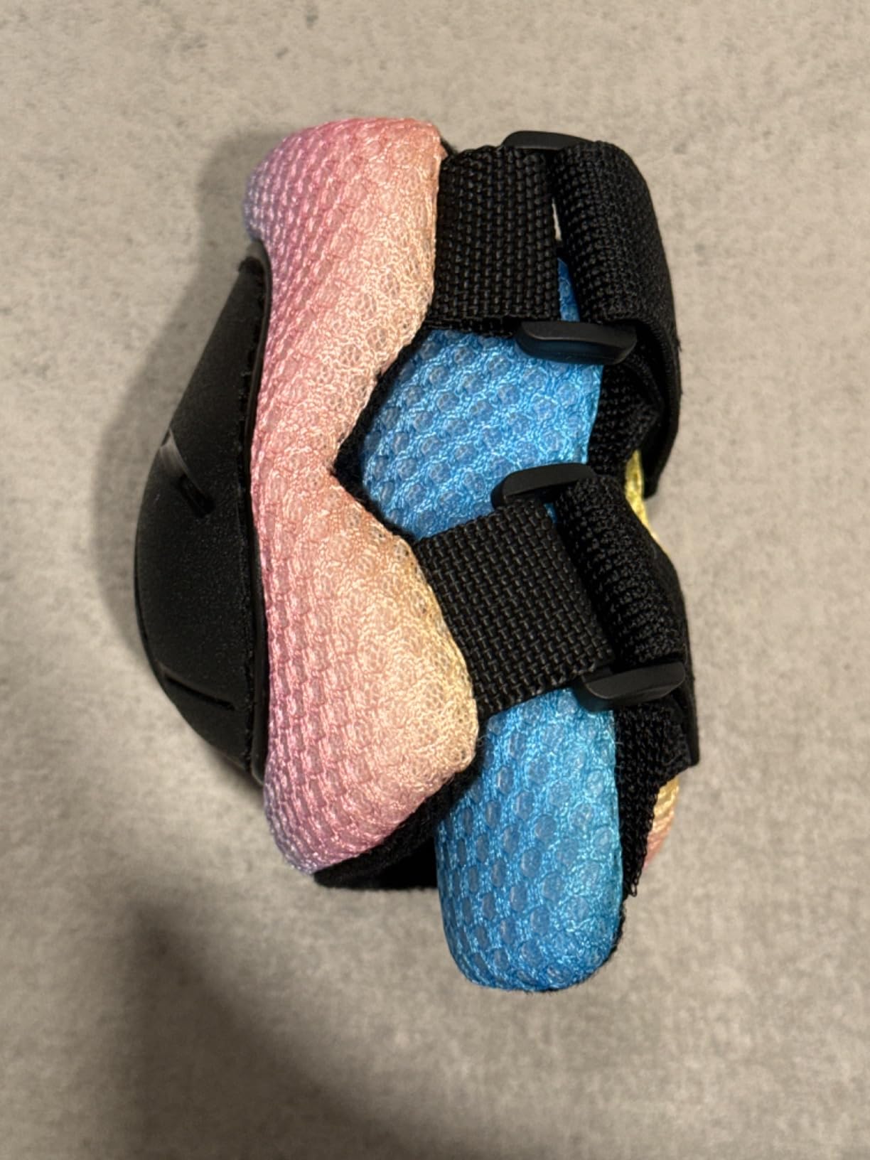 Kids Protective Gear Set - Knee Pads Elbow Pads with Wrist Guards for Ages 3-12 | 3-in-1 Safety Protective Gear for Skating, Cycling, Biking, Roller Skates, Scooters (Black, S(3-7Years)) customer photo 1