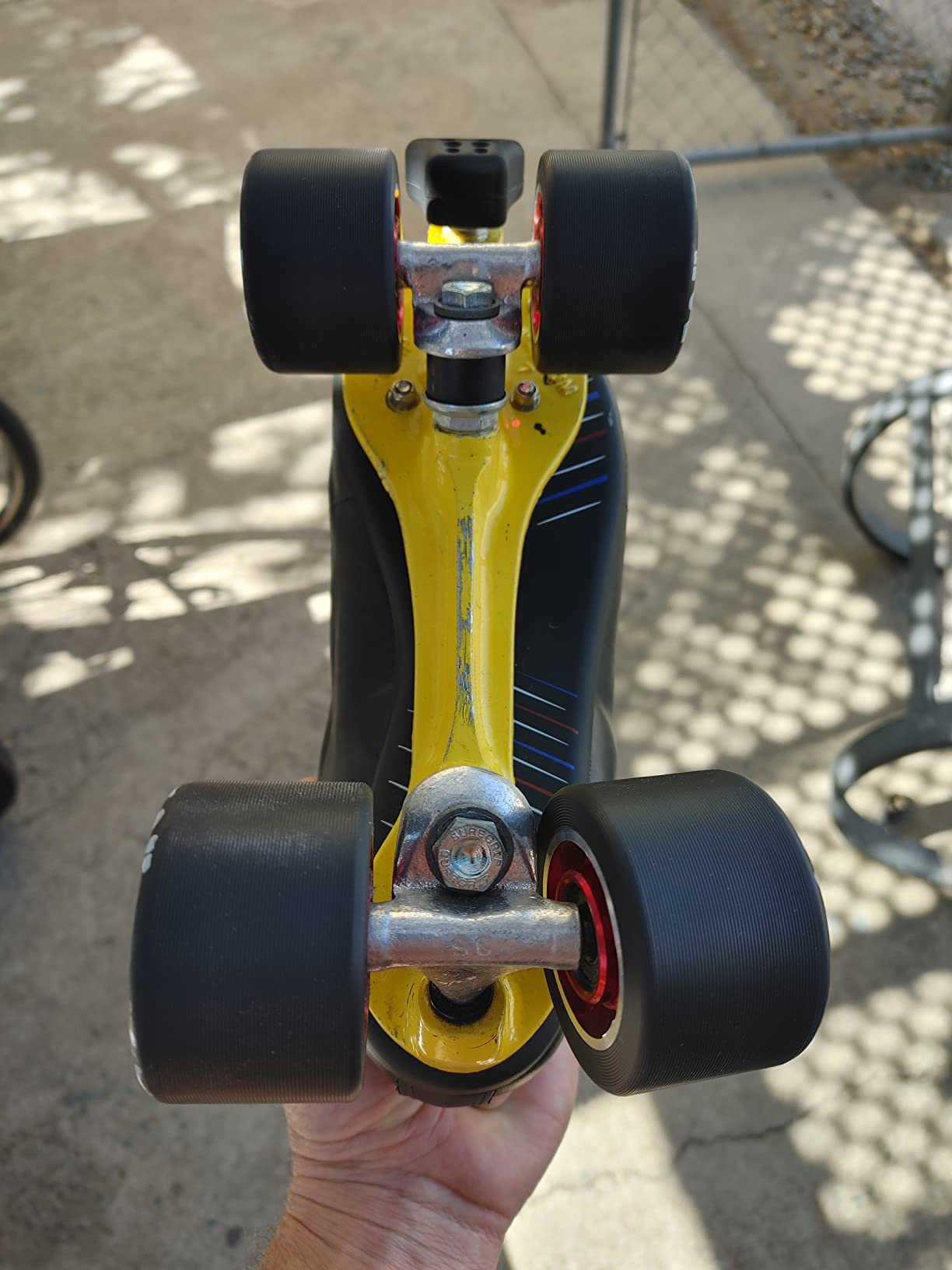95A Speed/Derby Wheels Aluminum Roller Skate Wheels Indoor Roller Replacement Wheel (Set of 8) customer photo 1
