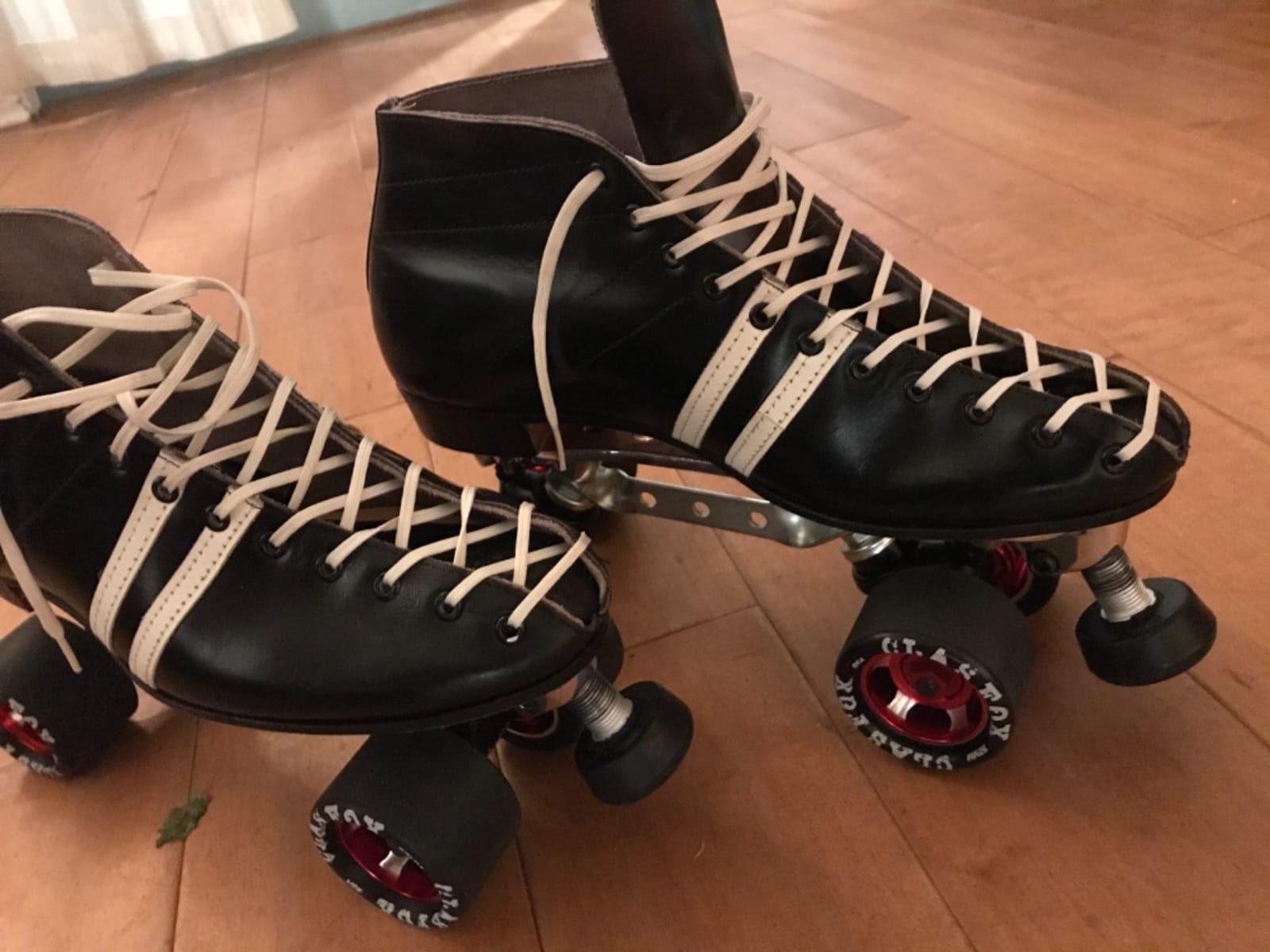95A Speed/Derby Wheels Aluminum Roller Skate Wheels Indoor Roller Replacement Wheel (Set of 8) customer photo 2