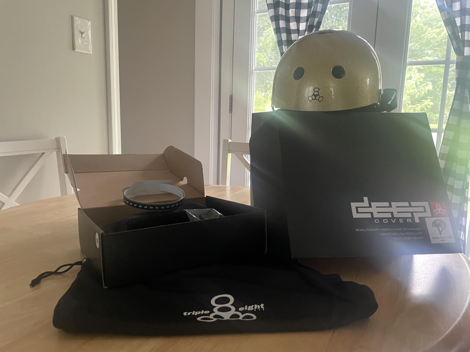 Triple Eight Deep Cover Helmet - Ideal for Skateboarding, Bicycling, BMX, and Roller Skating customer photo 2