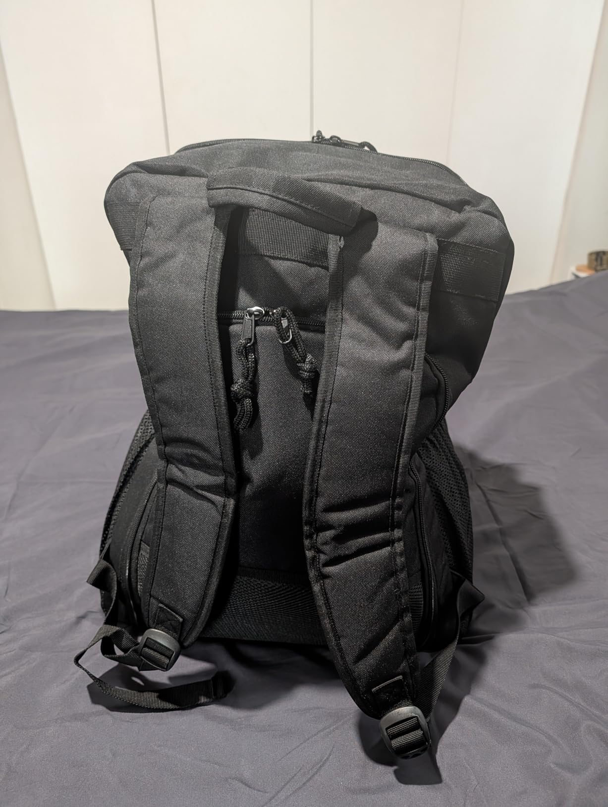 GOBUROS Skate Bag for Women Men, Roller Skate Backpack for Inline Skates | Ice Skate Bag Fits Shoes Up to Us Mens 13, Inline Skating Bag with Multi Accessory Pockets for Quad, Inline, Hockey, Black customer photo 2