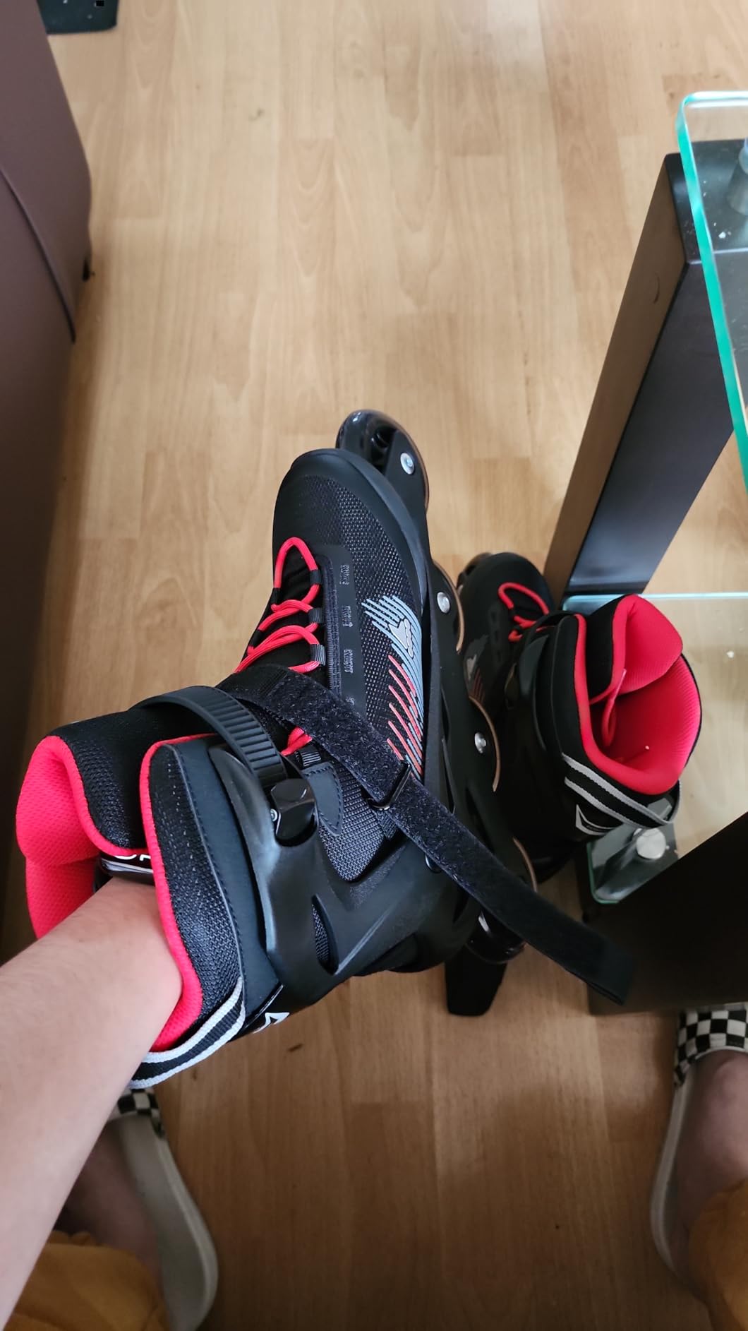 Rollerblade Zetrablade Men's Adult Fitness Inline Skate, Black and Silver customer photo 2
