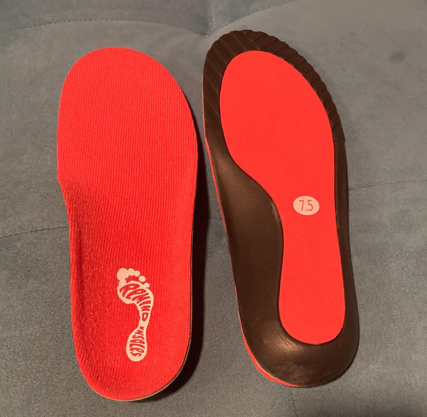Remind Insoles Remedy | Shoe Inserts for Custom Arch Support | Ski Boot, Snowboarding & Skateboarding | Heat Moldable, Red customer photo 2