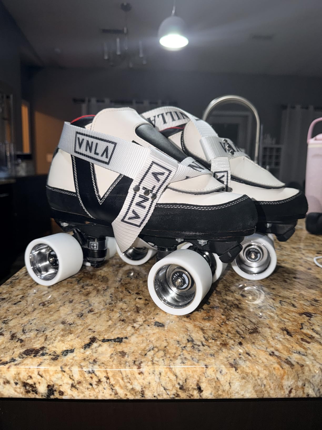Bont Ultraglide Indoor Roller Skate Wheels, 63mm x 44mm 96A, Speed, Jam & Rink Skating, Aluminum Hub (White, 4-Pack) customer photo 1