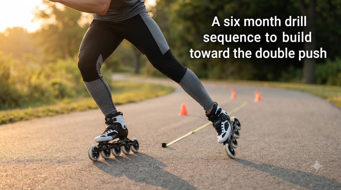 A six month drill sequence to build toward the double push