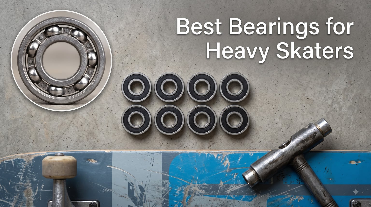 Best Bearings for Heavy Skaters