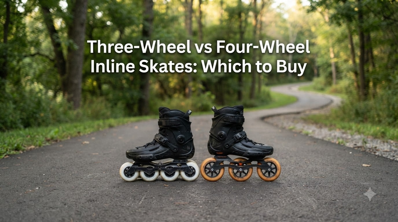 Three-Wheel vs Four-Wheel Inline Skates: Which to Buy