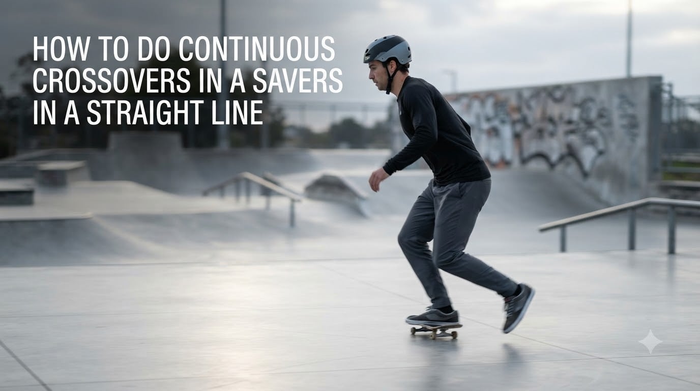 How to do continuous crossovers in a straight line