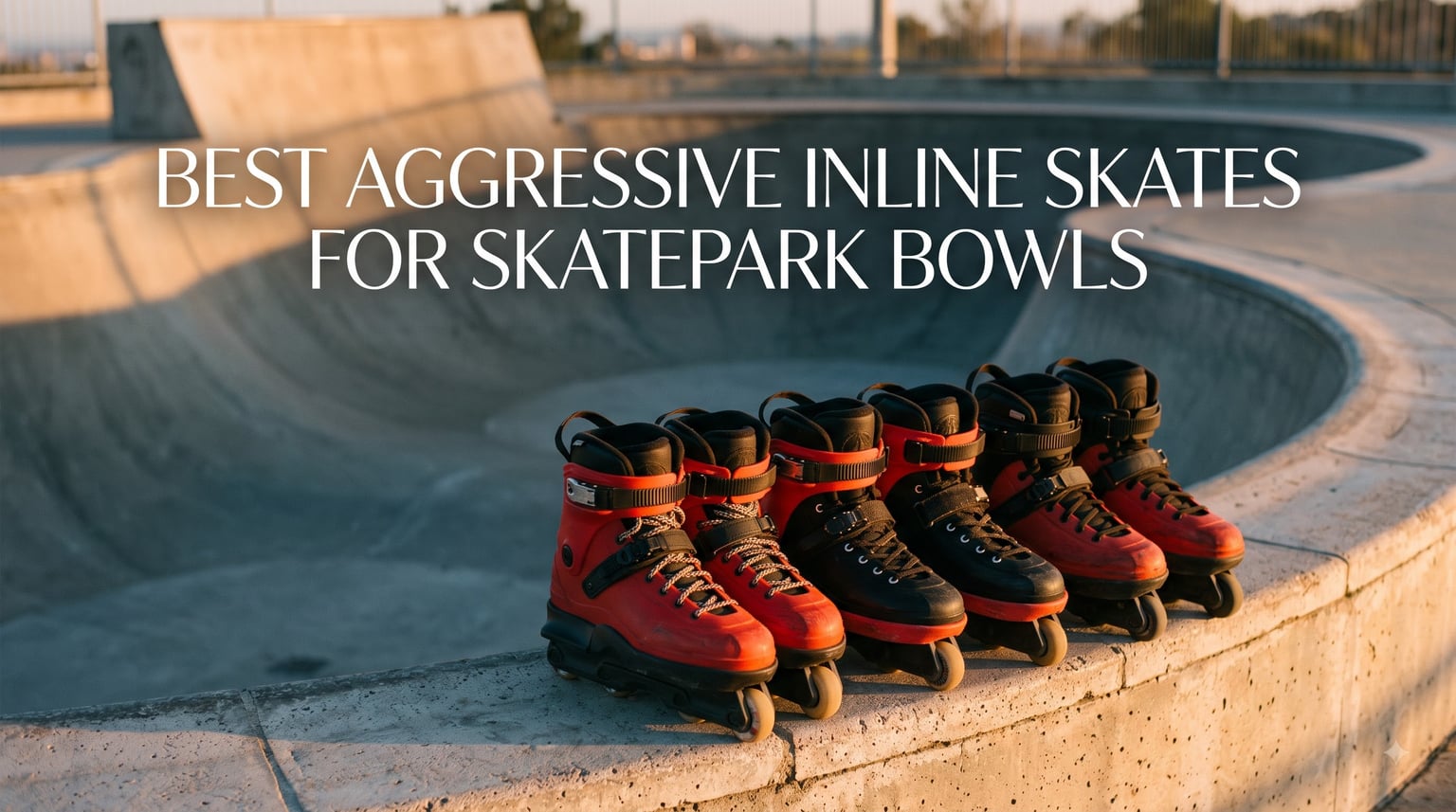 Best Aggressive Inline Skates for Skatepark Bowls