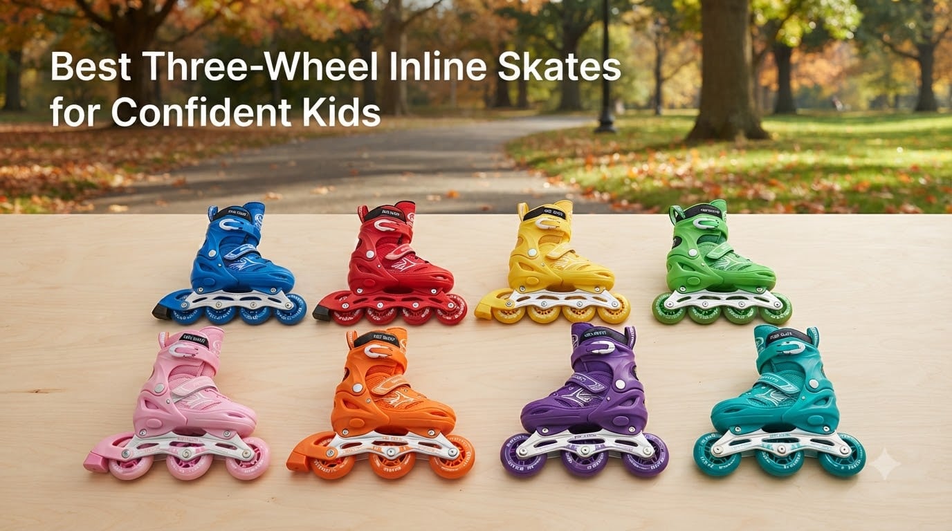 Best Three-Wheel Inline Skates for Confident Kids