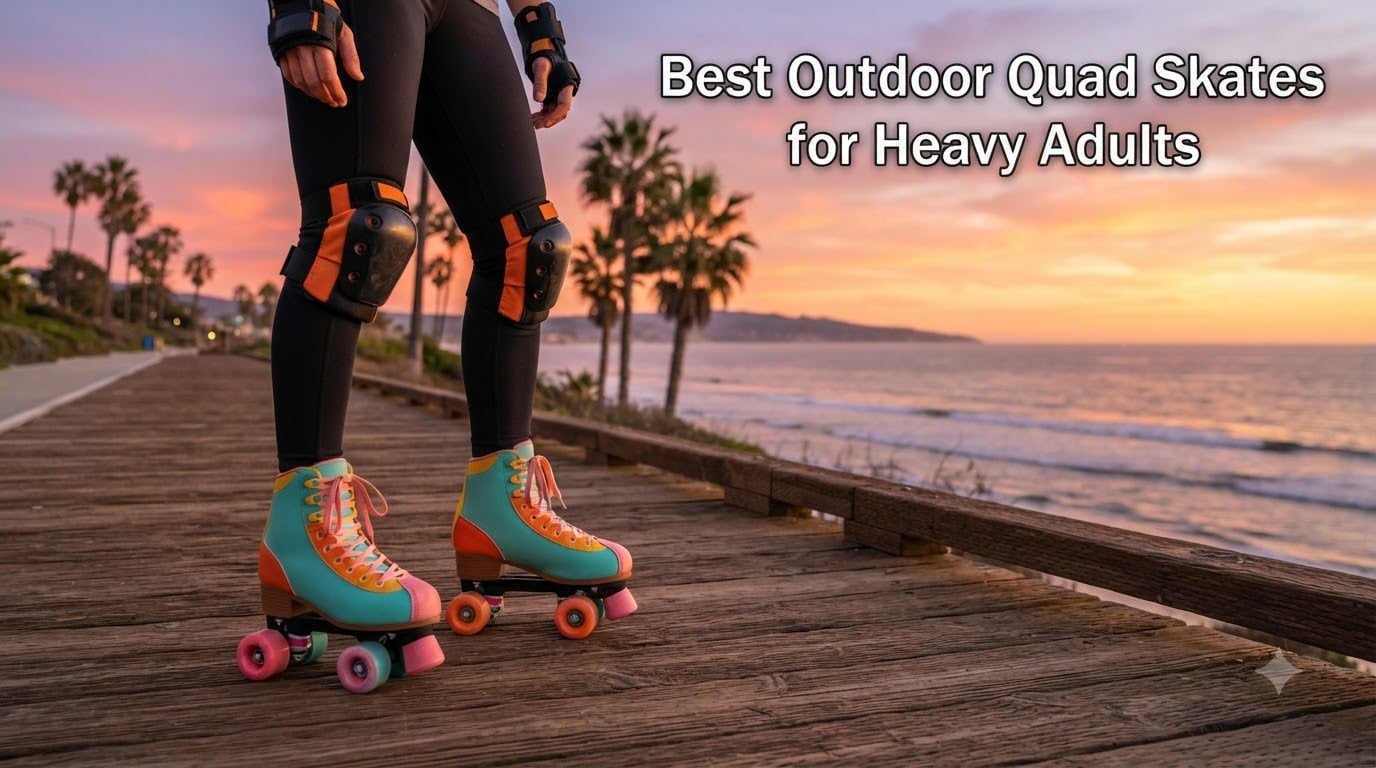 Best Outdoor Quad Skates for Heavy Adults