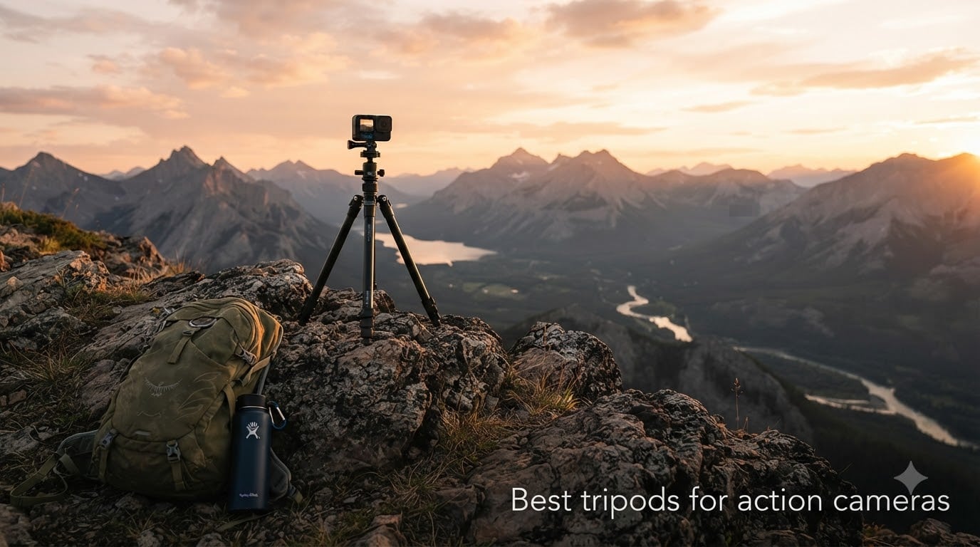 Best tripods for action cameras