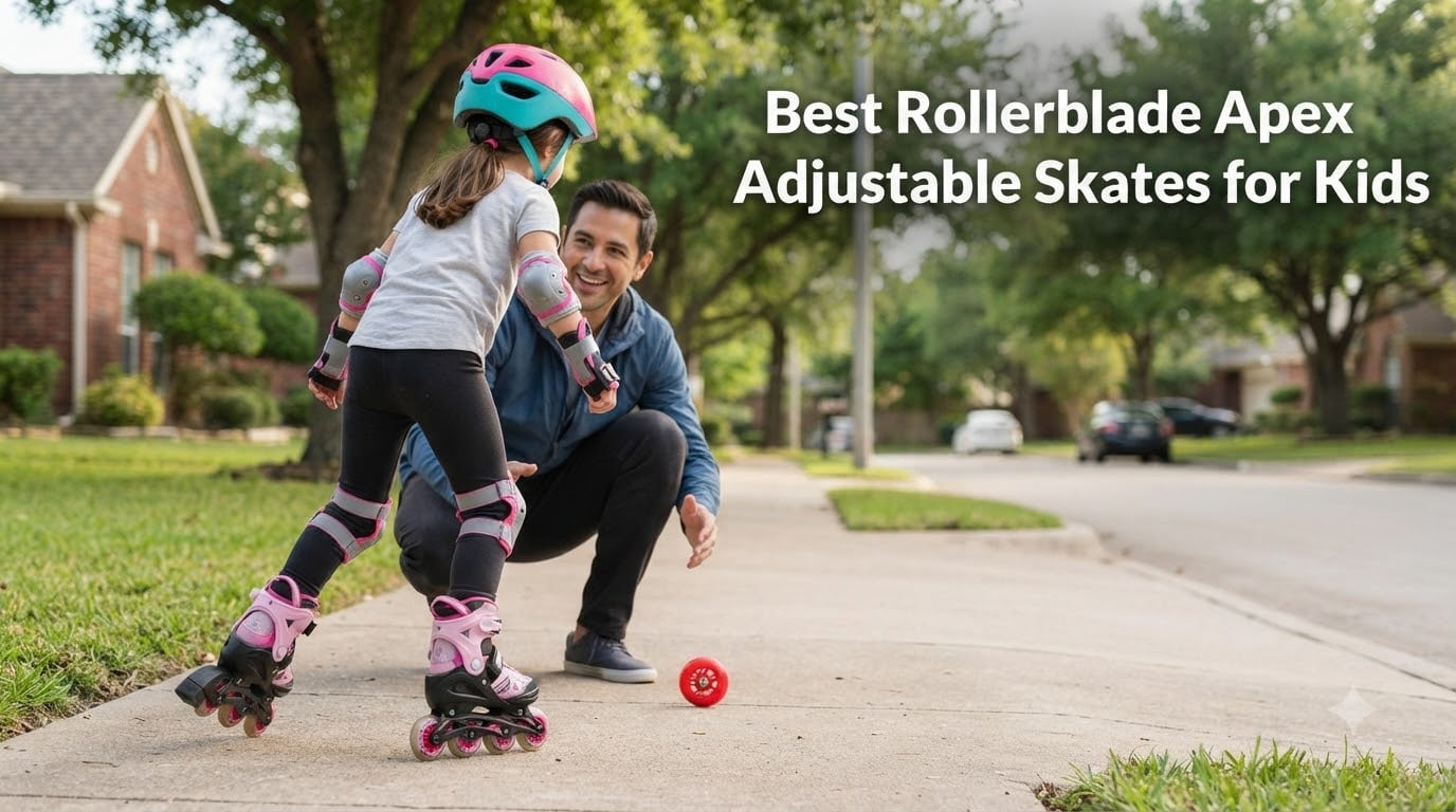 Best Rollerblade Apex Adjustable Skates for Kids