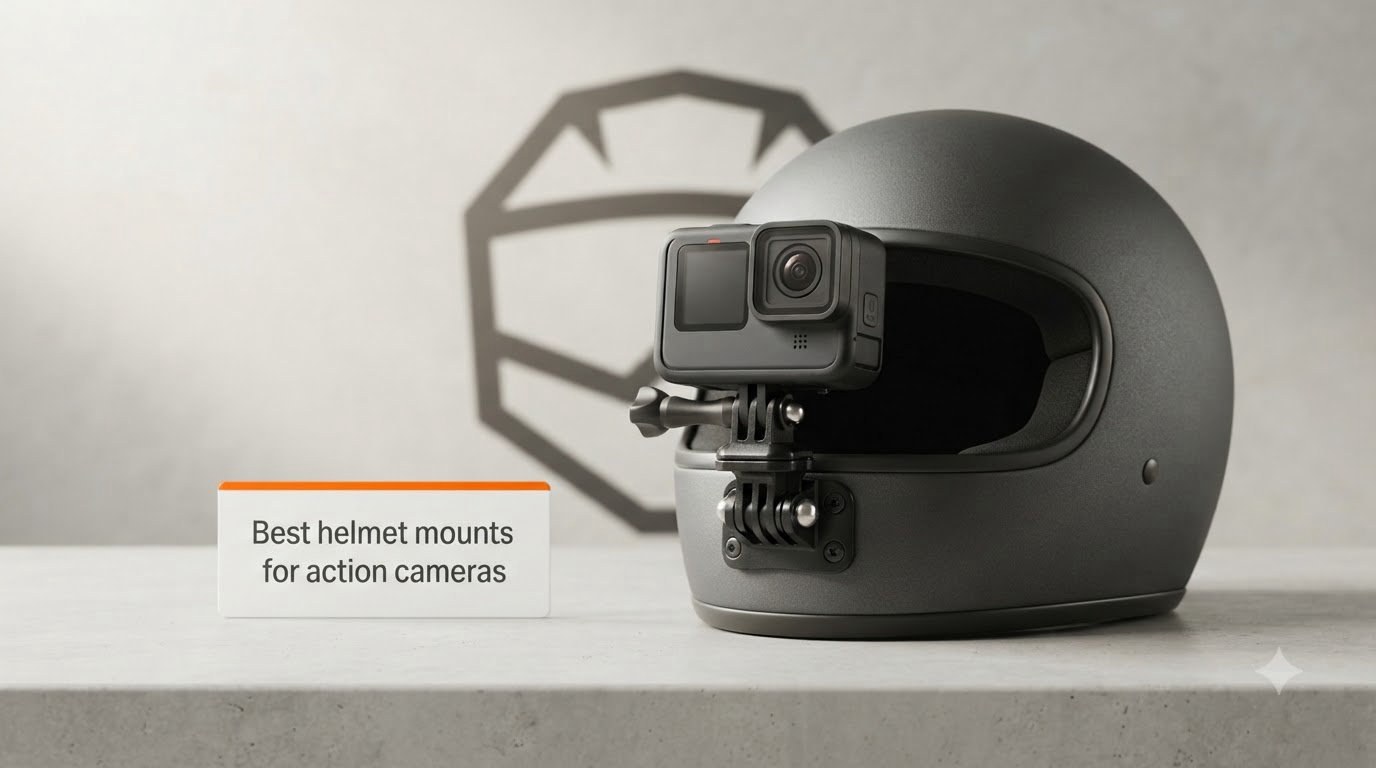Best helmet mounts for action cameras