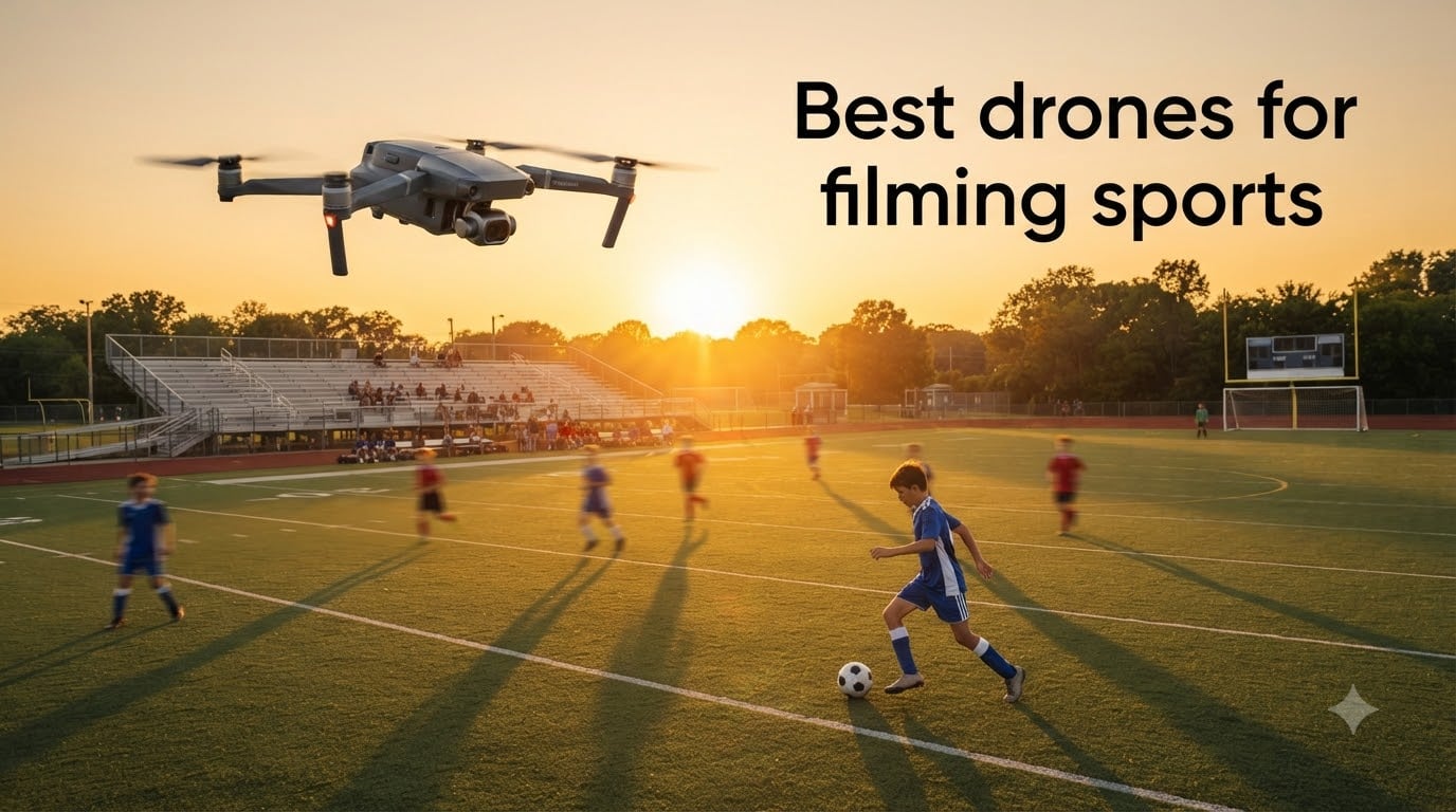 Best drones for filming sports