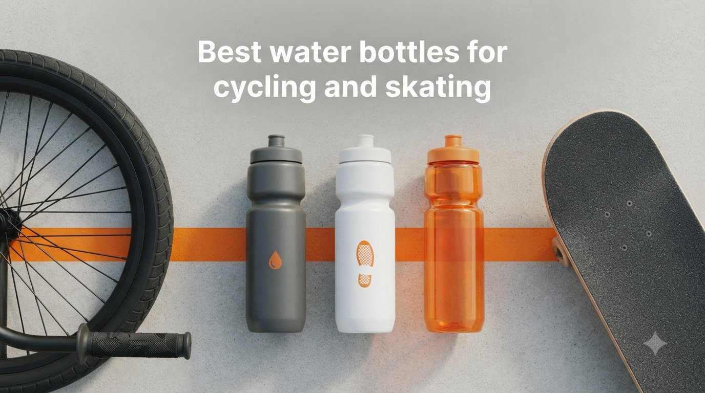 Best water bottles for cycling and skating