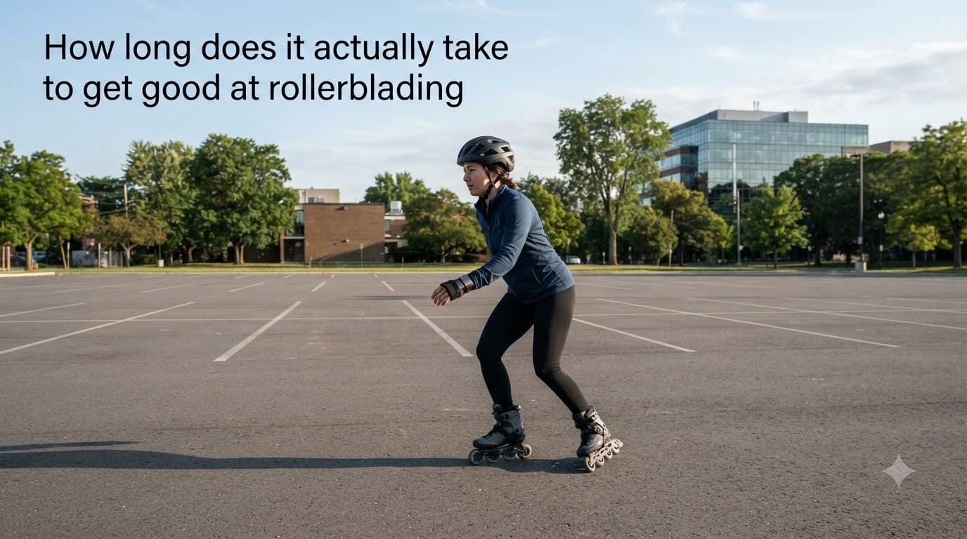 How long does it actually take to get good at rollerblading